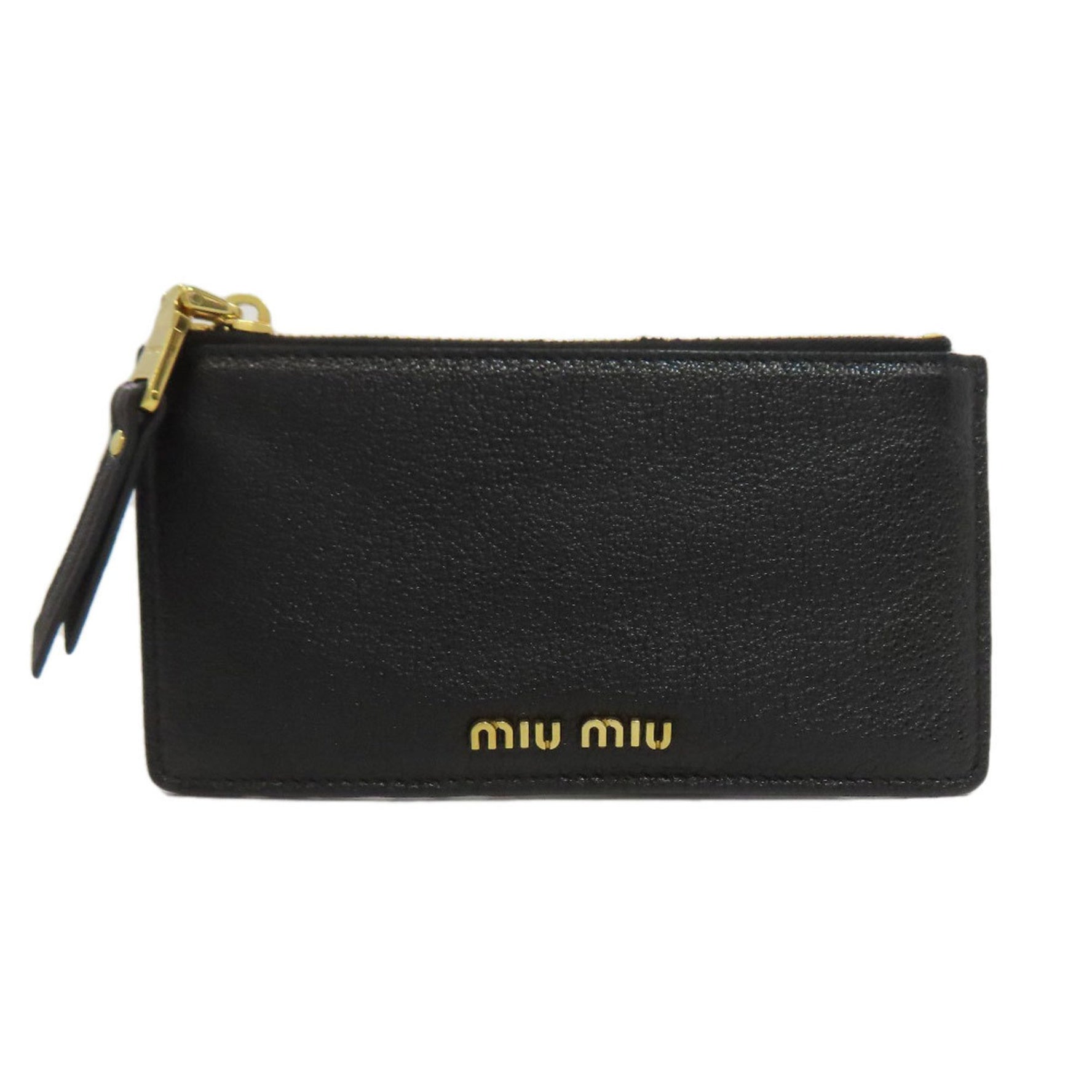 Miu Miu Miu Leather Wallet/Coin Case MIUMIU