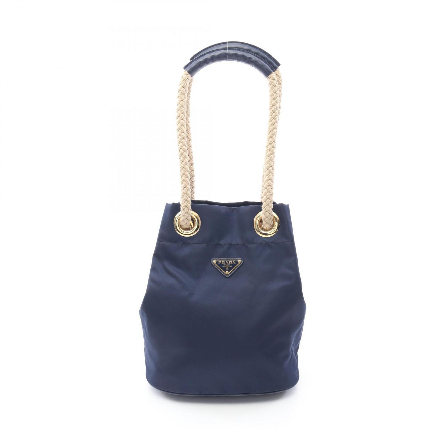Prada Re-Nylon Tessuto Rope Mariner Small Bucket Bag Shoulder Nylon