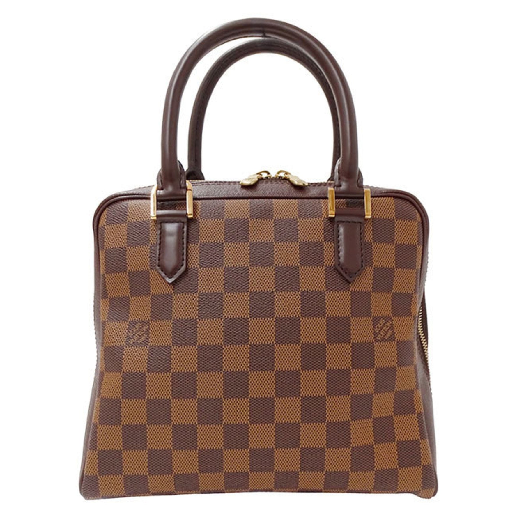 Louis Vuitton Brand Handbag Damier Canvas Brera Brown