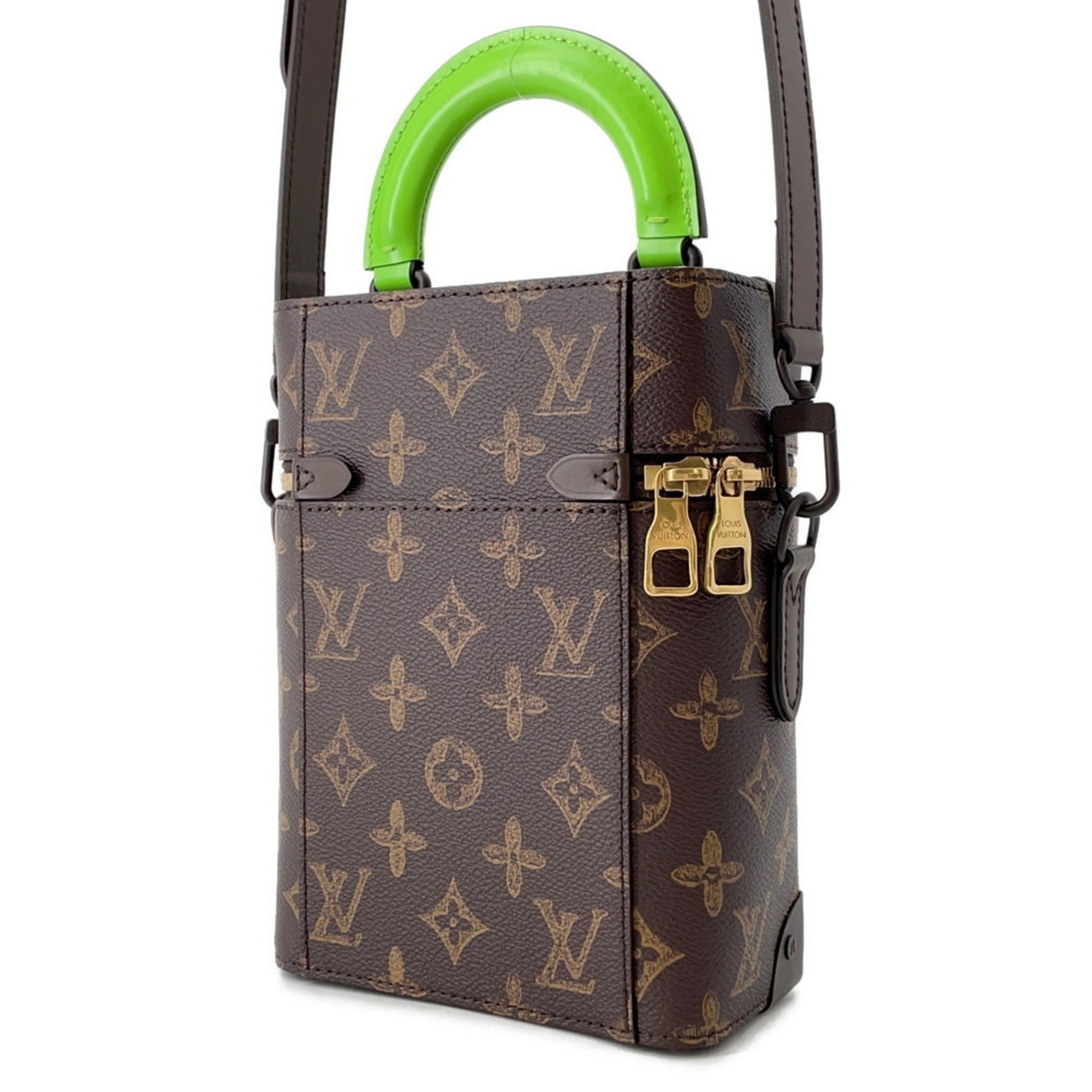 Louis Vuitton Monogram Vertical Box Trunk Shoulder Bag by Virgil Abloh