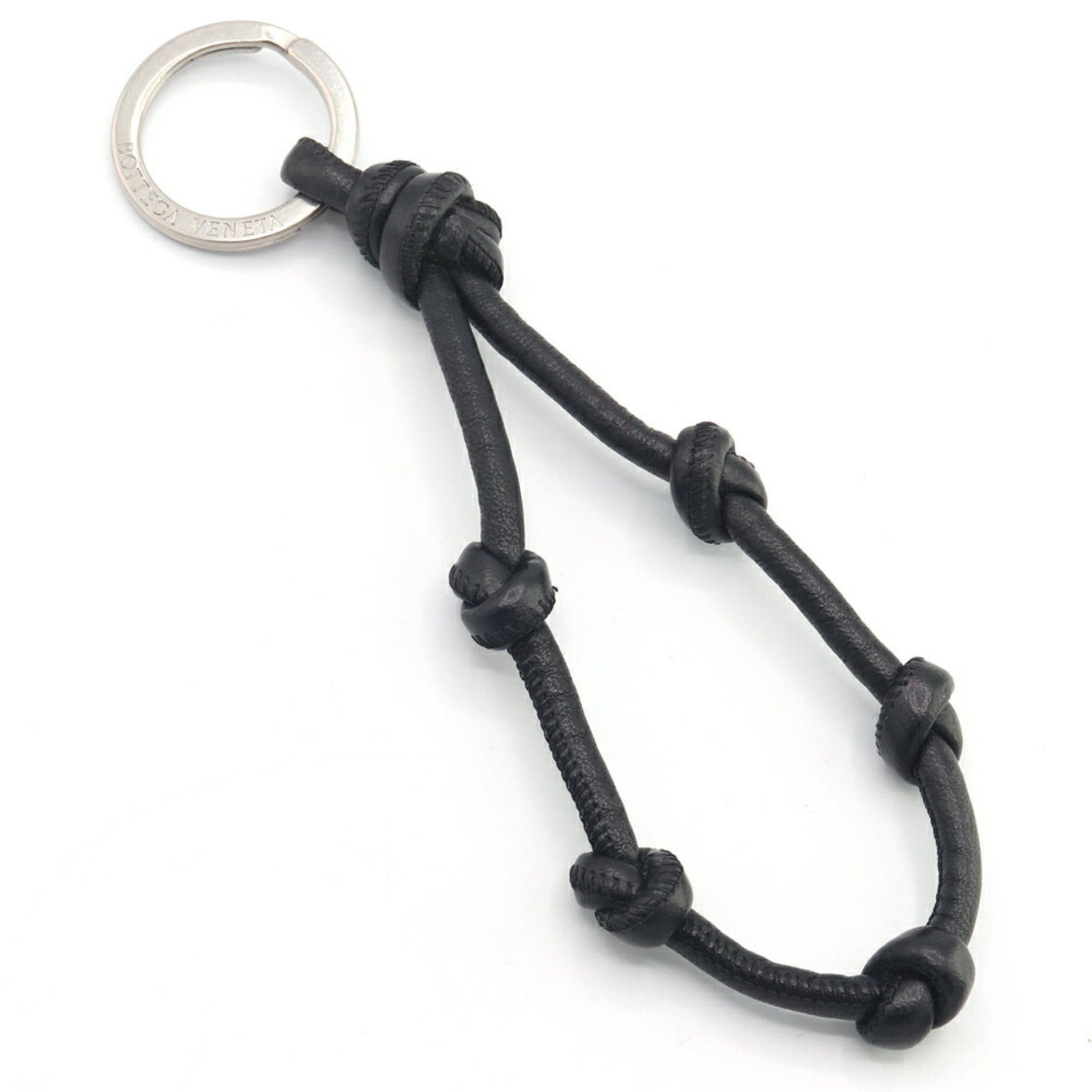 Bottega Veneta Keyring Knot Leather Key Holder Keys Women Men BOTTEGA VENETA