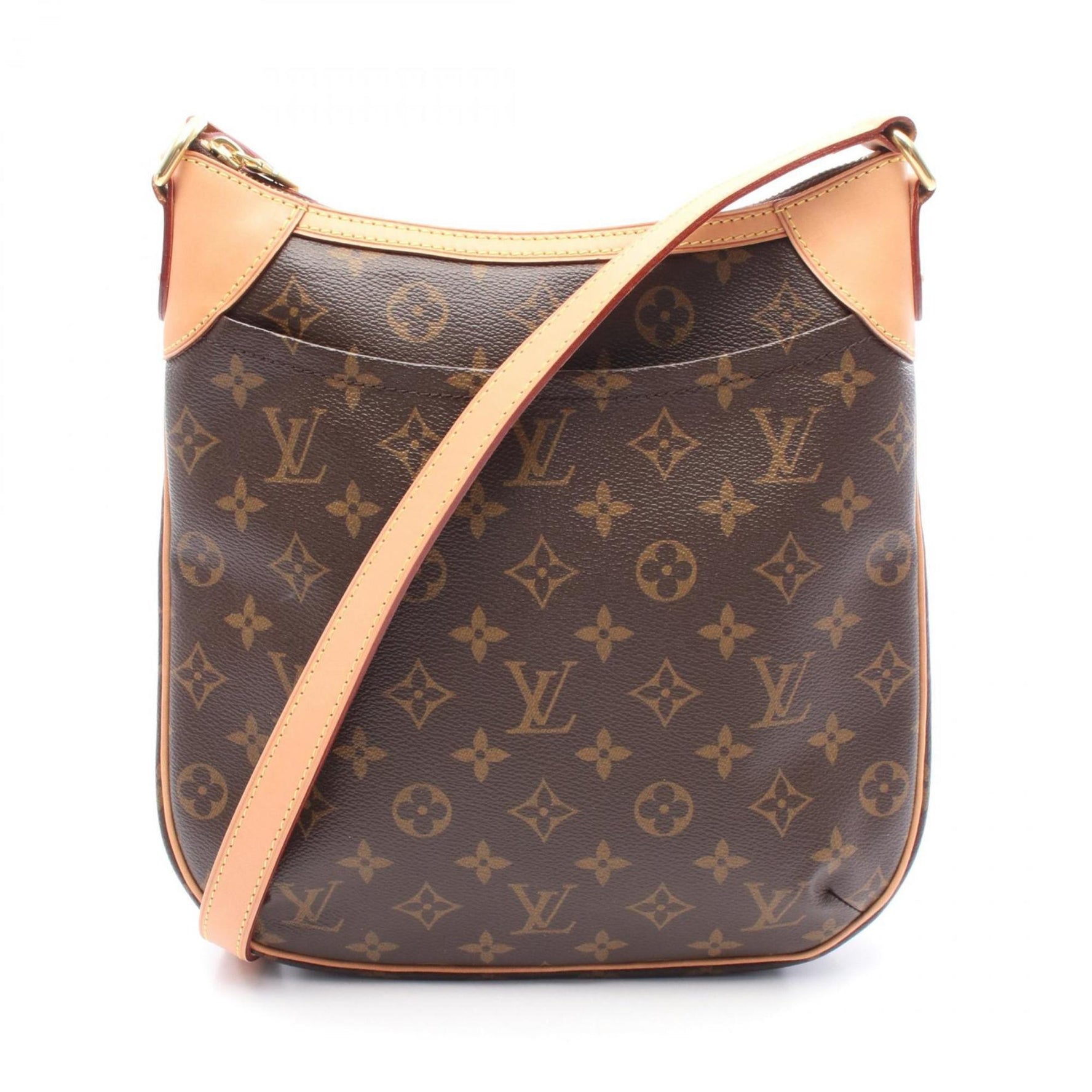 Louis Vuitton Odeon PM Monogram Shoulder Bag Coated Canvas Leather