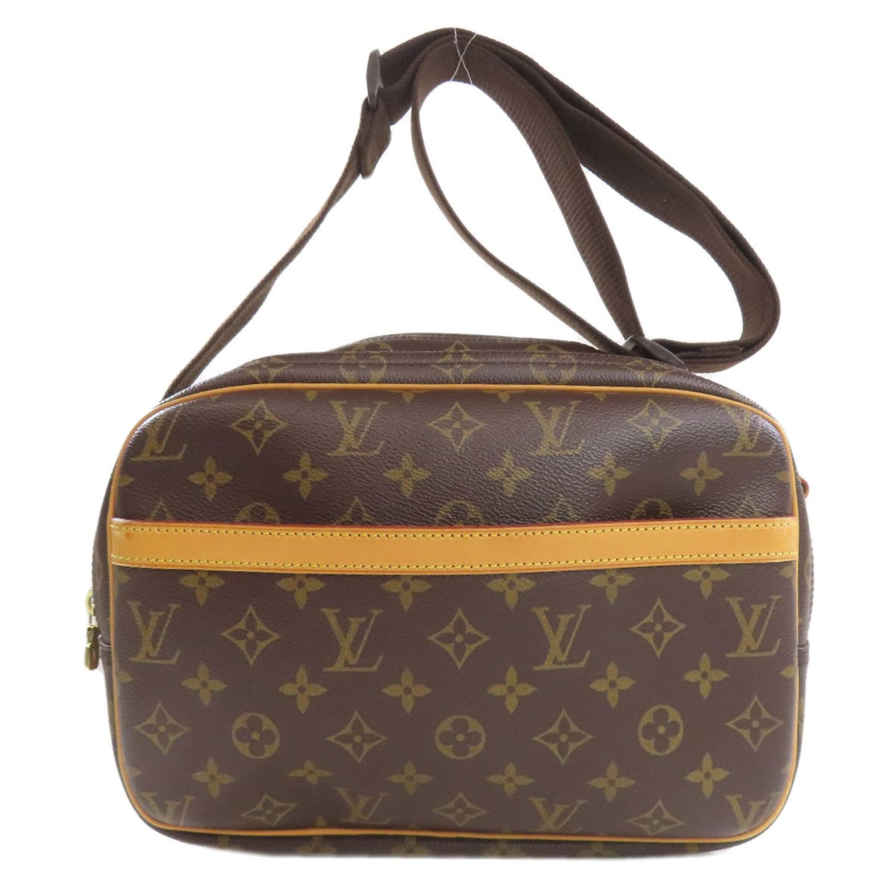 Louis Vuitton Reporter PM 28 Shoulder Bag in Monogram Canvas