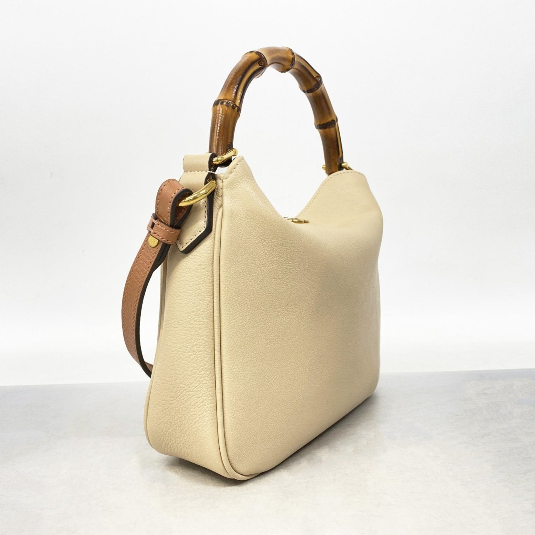 Gucci Bamboo Diana Small Handbag Leather, Bag