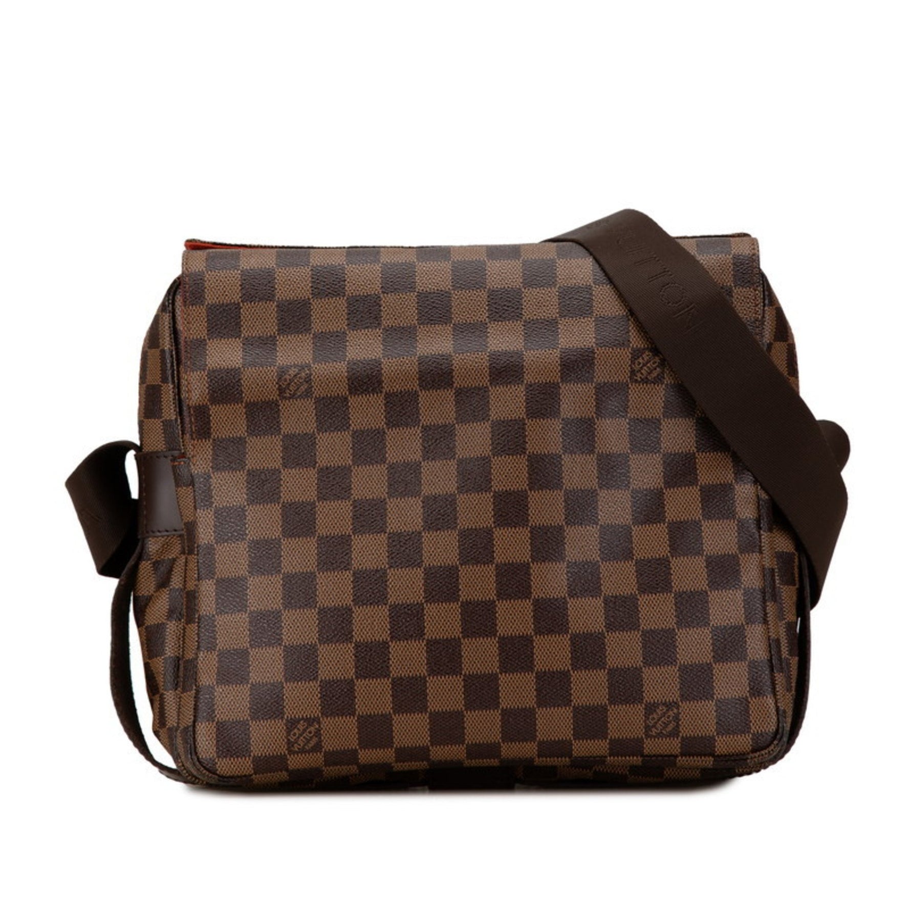 Louis Vuitton Damier Naviglio Shoulder Bag PVC Leather