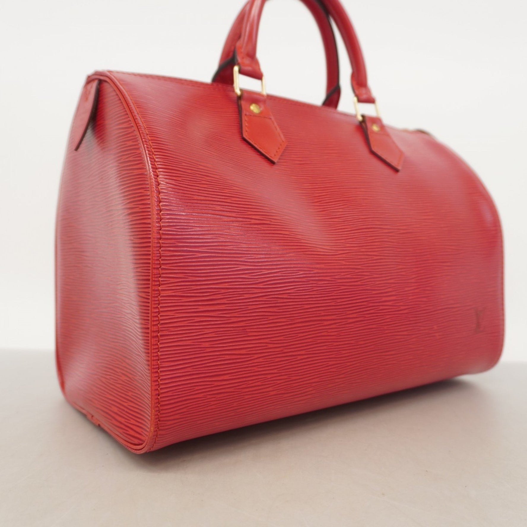 Louis Vuitton Epi Speedy 30 Handbag Castilian Red for Women