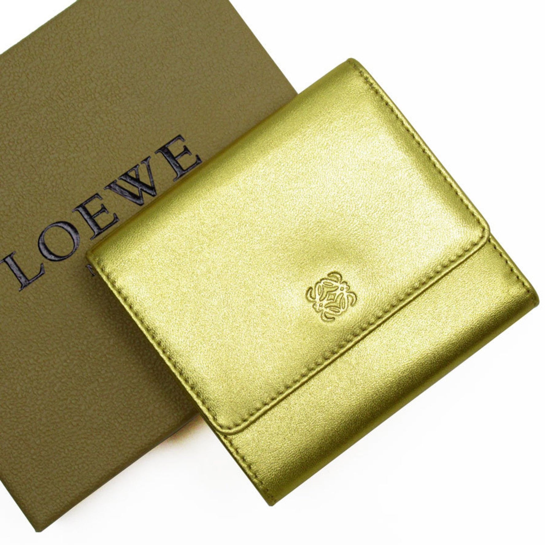LOEWE Bi-fold wallet Leather Men's