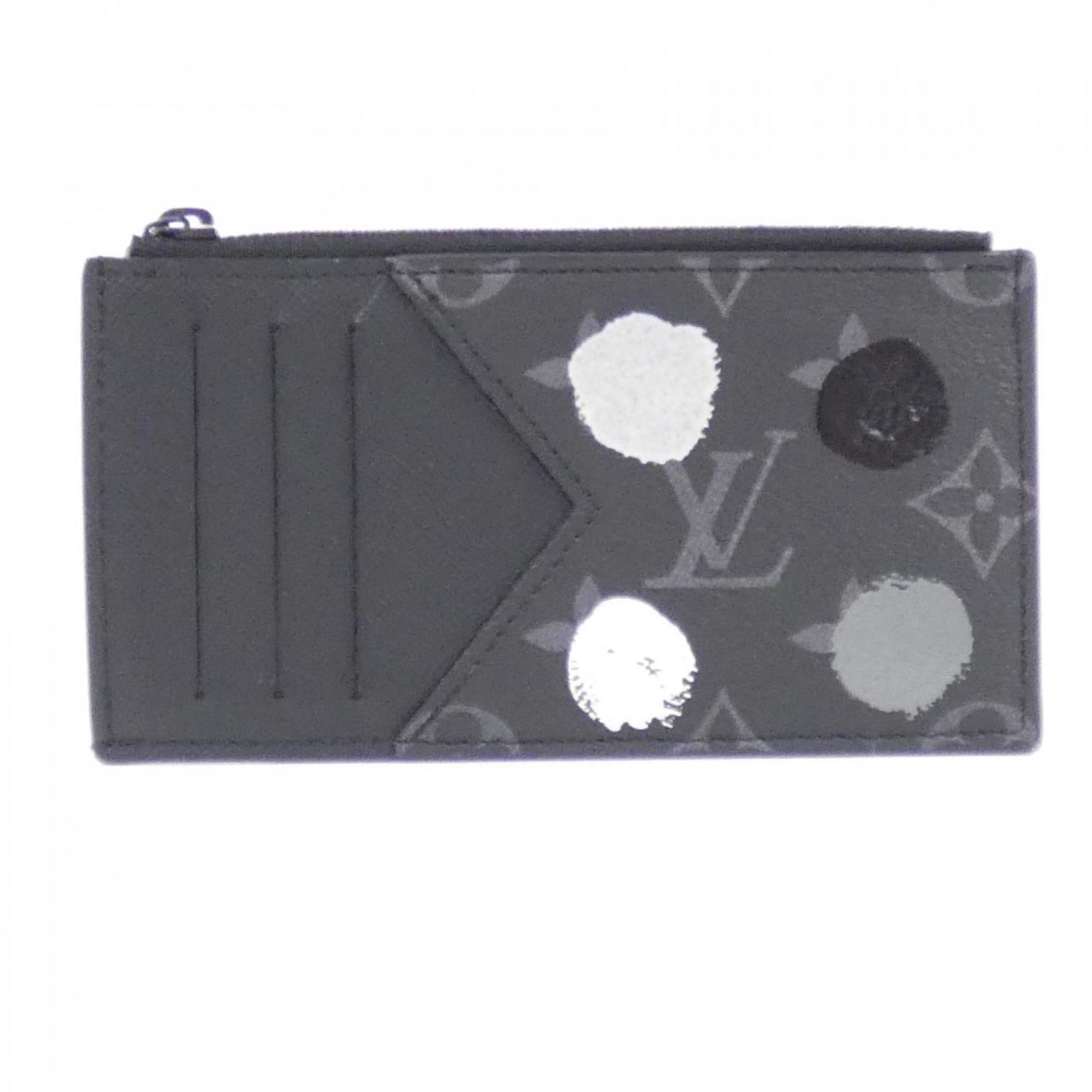 Louis Vuitton Monogram Eclipse (LV x YK) Coin Card Holder M81930 & Business Case