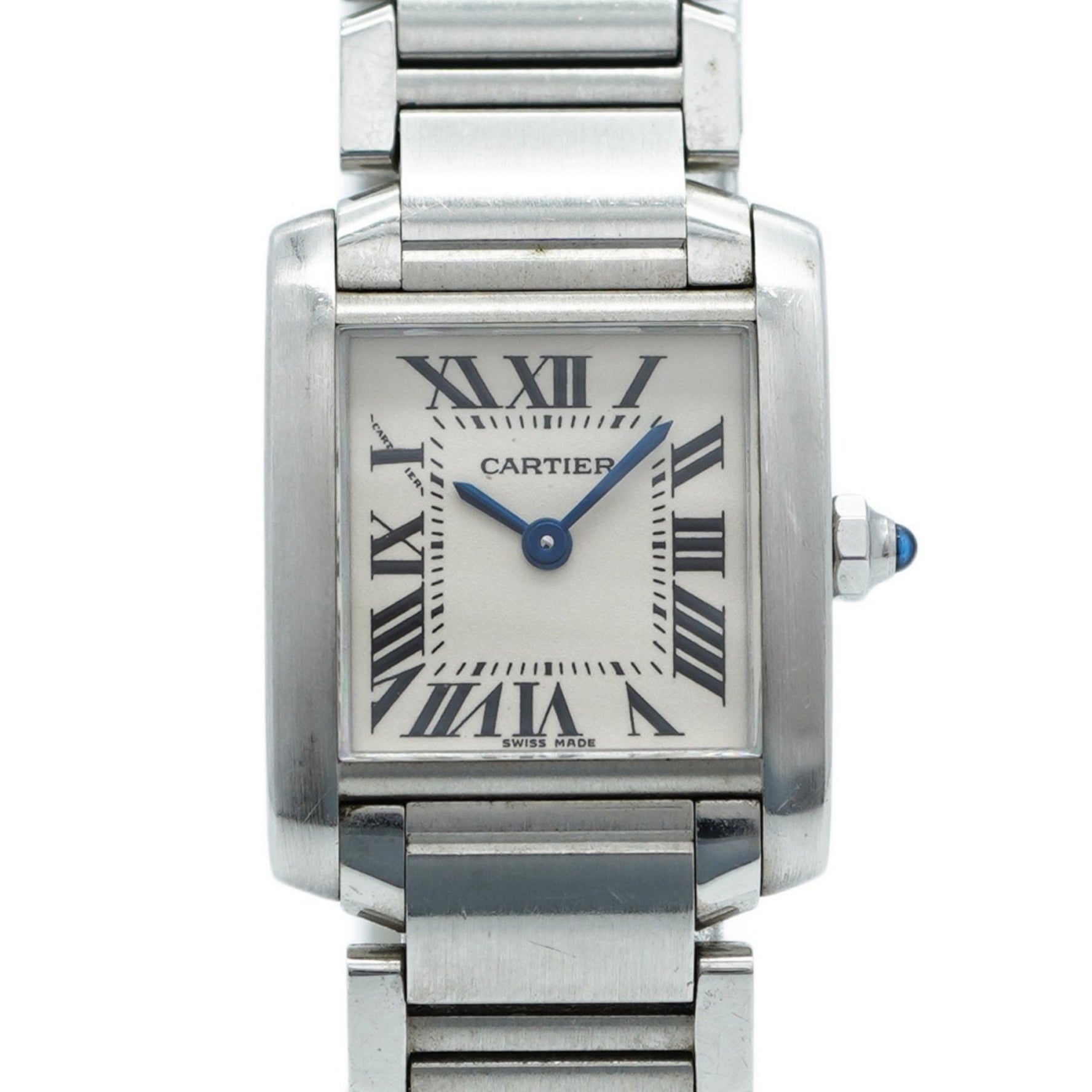Cartier Tank Française Ivory Dial Watch