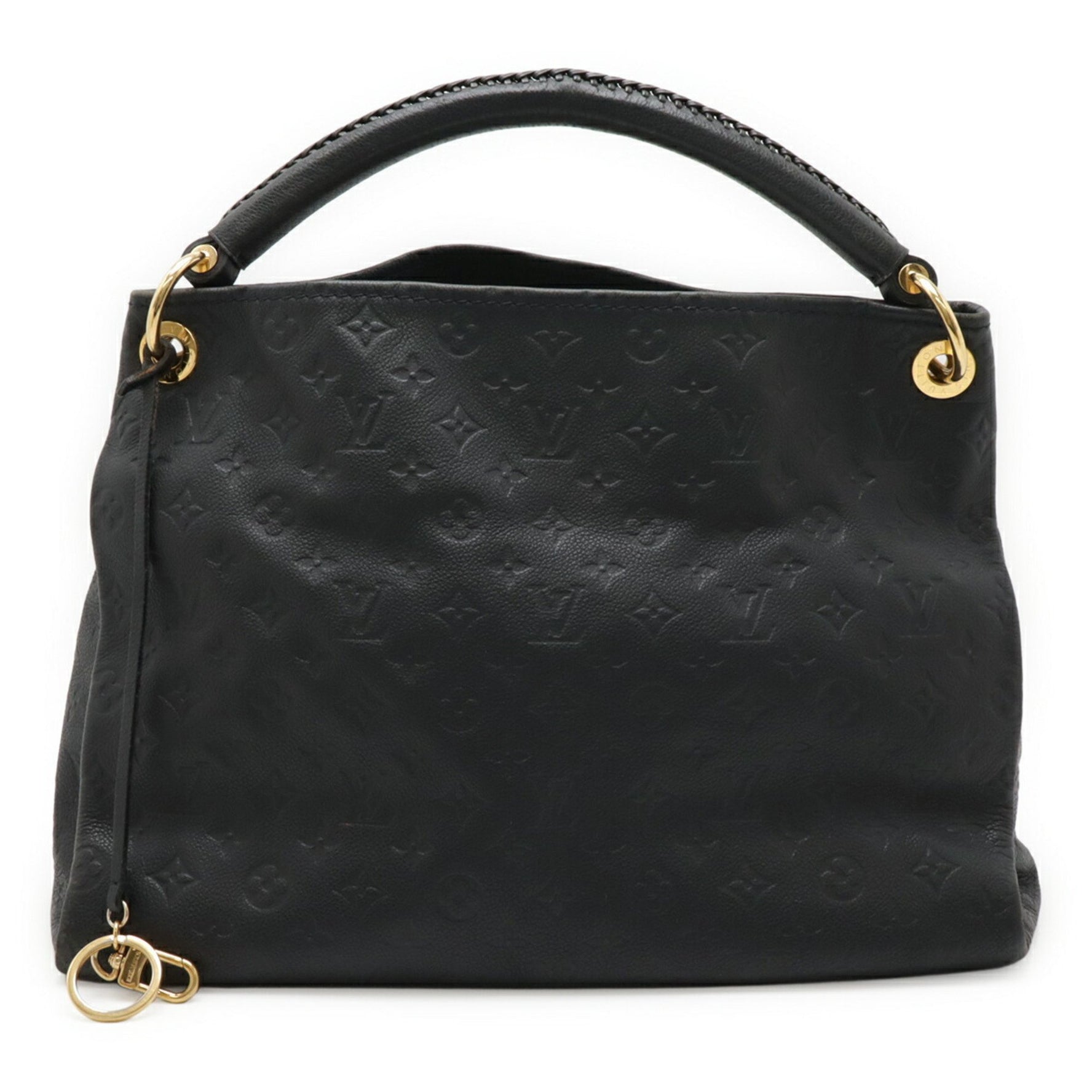 Louis Vuitton Monogram Empreinte Artsy MM Tote Bag/Shoulder Bag, Dark Navy