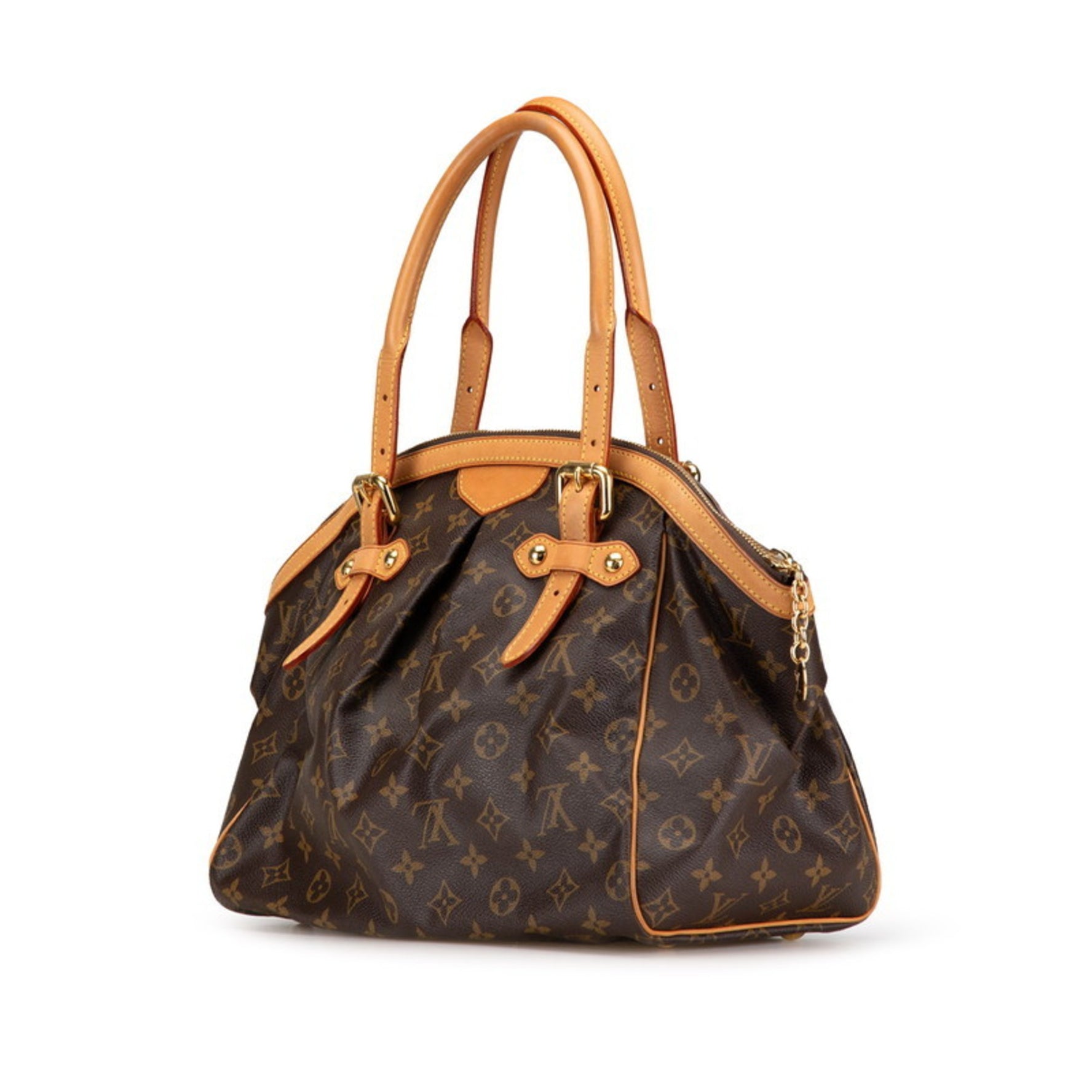 Louis Vuitton Monogram Tivoli GM Shoulder Bag PVC Leather