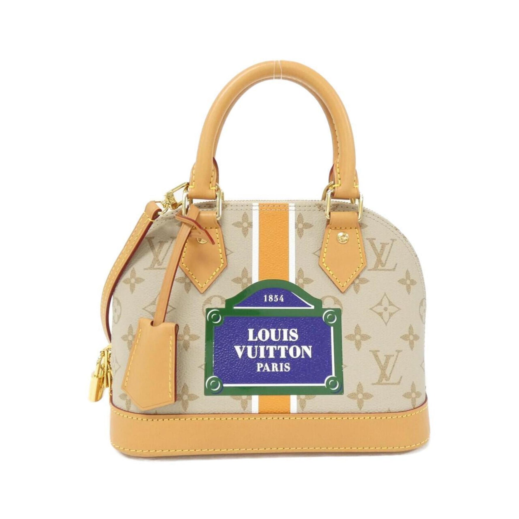 Louis Vuitton Monogram Monopanam (LV Street Sign) Alma BB Handbag