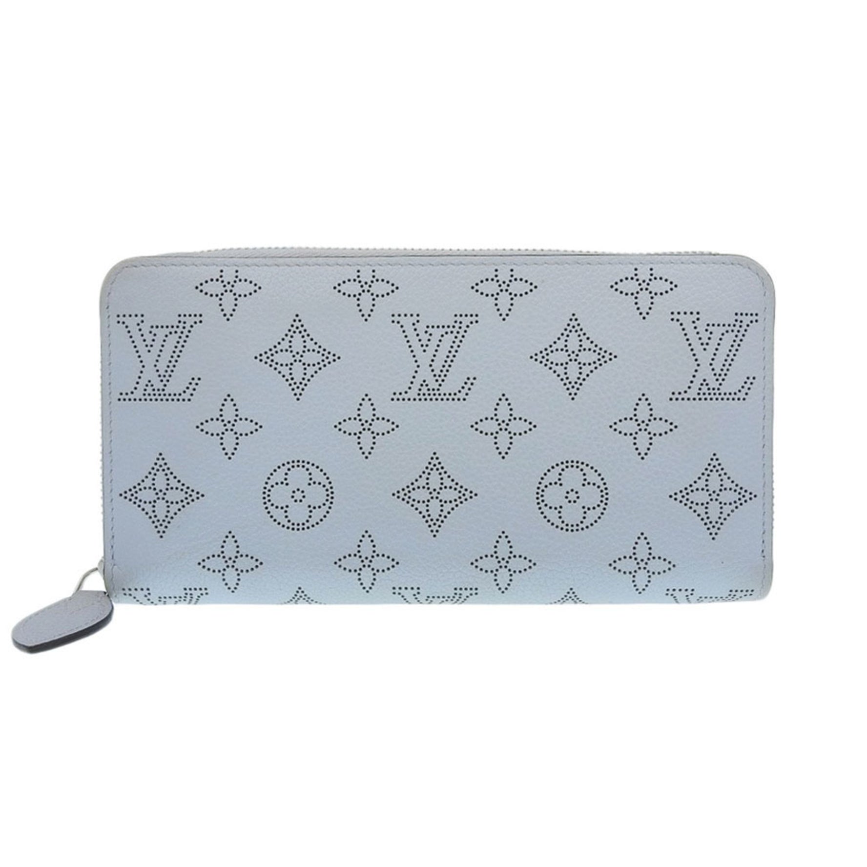 Louis Vuitton Mahina Zippy Wallet Round Long Vert Lagoon