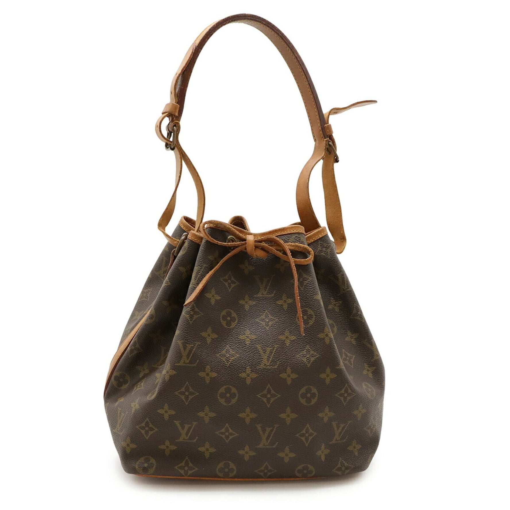LOUIS VUITTON Monogram Petit Noe Shoulder Bag, MALLETIER Stamp