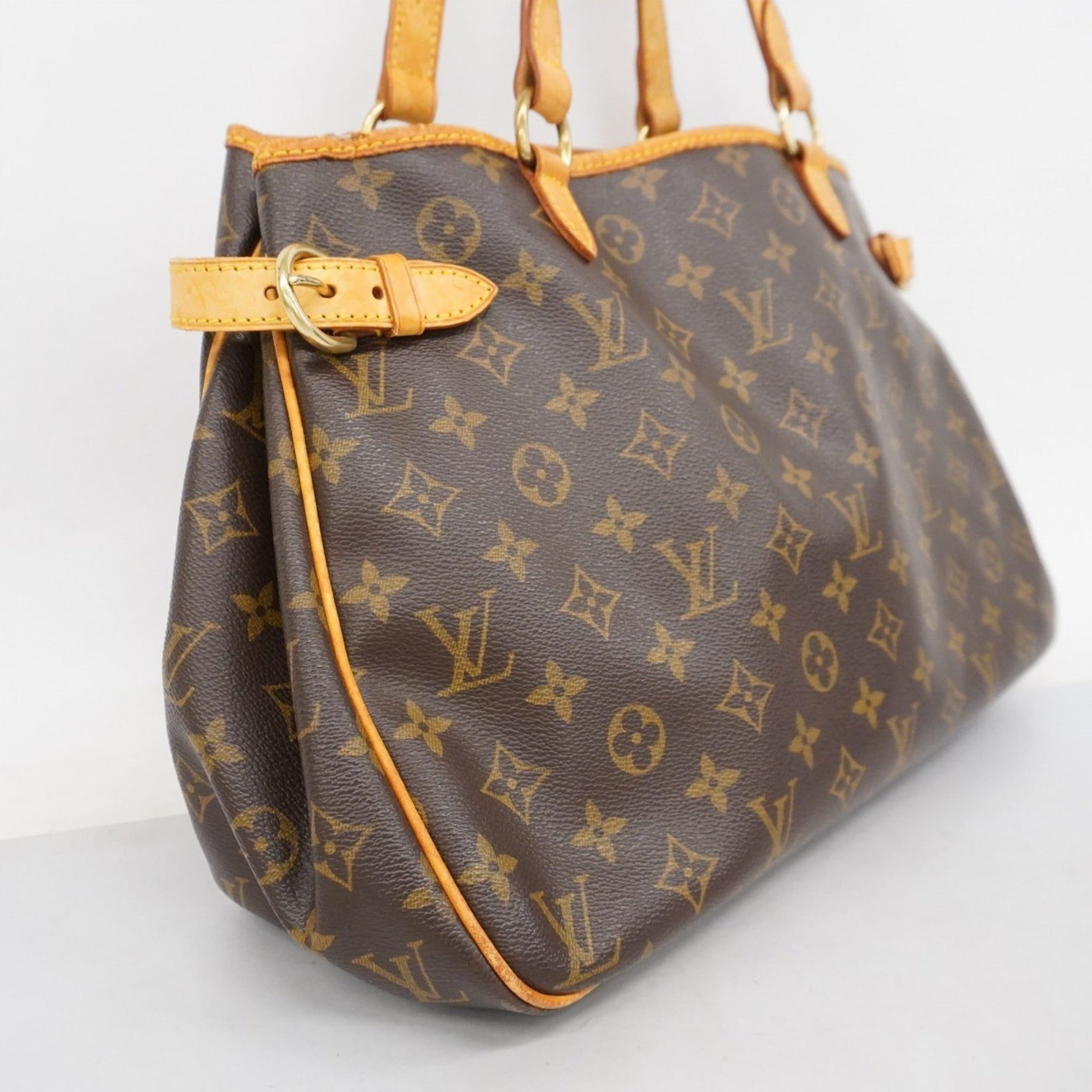 Louis Vuitton Monogram Batignolles Horizontal Tote Bag M51154 Brown Women's