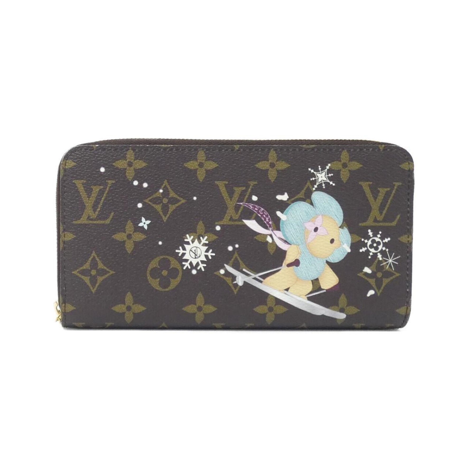 Louis Vuitton Monogram (Vivienne Holiday) Zippy Wallet