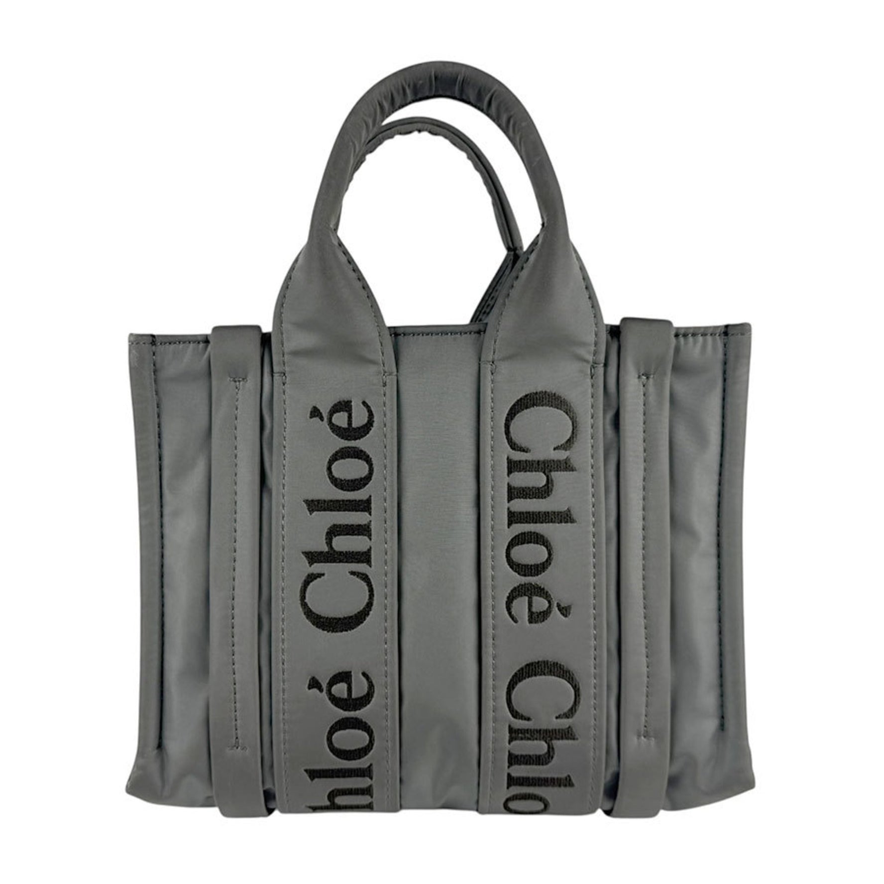 Chloé Chloe Woody Small Nylon Handbag Shoulder Bag
