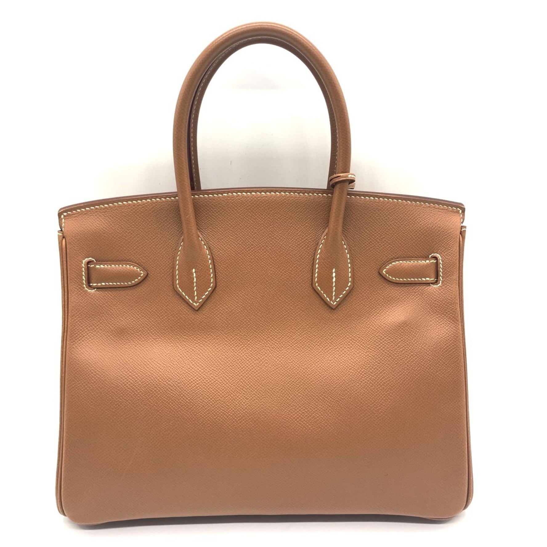 Hermes Birkin 30 Gold Epsom Leather Women's Handbag HERMES