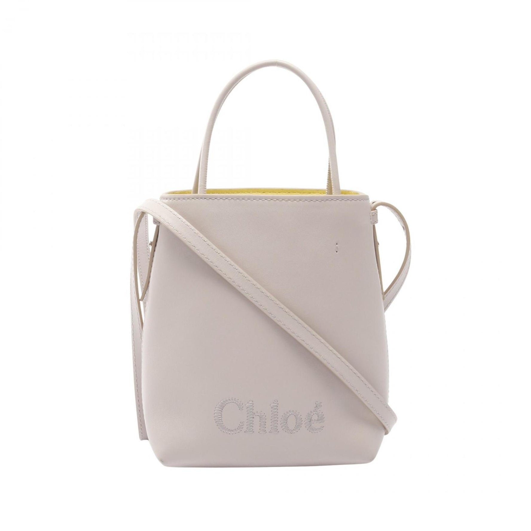 Chloé Chloe Sense Micro Tote Bag, Handbag, Leather