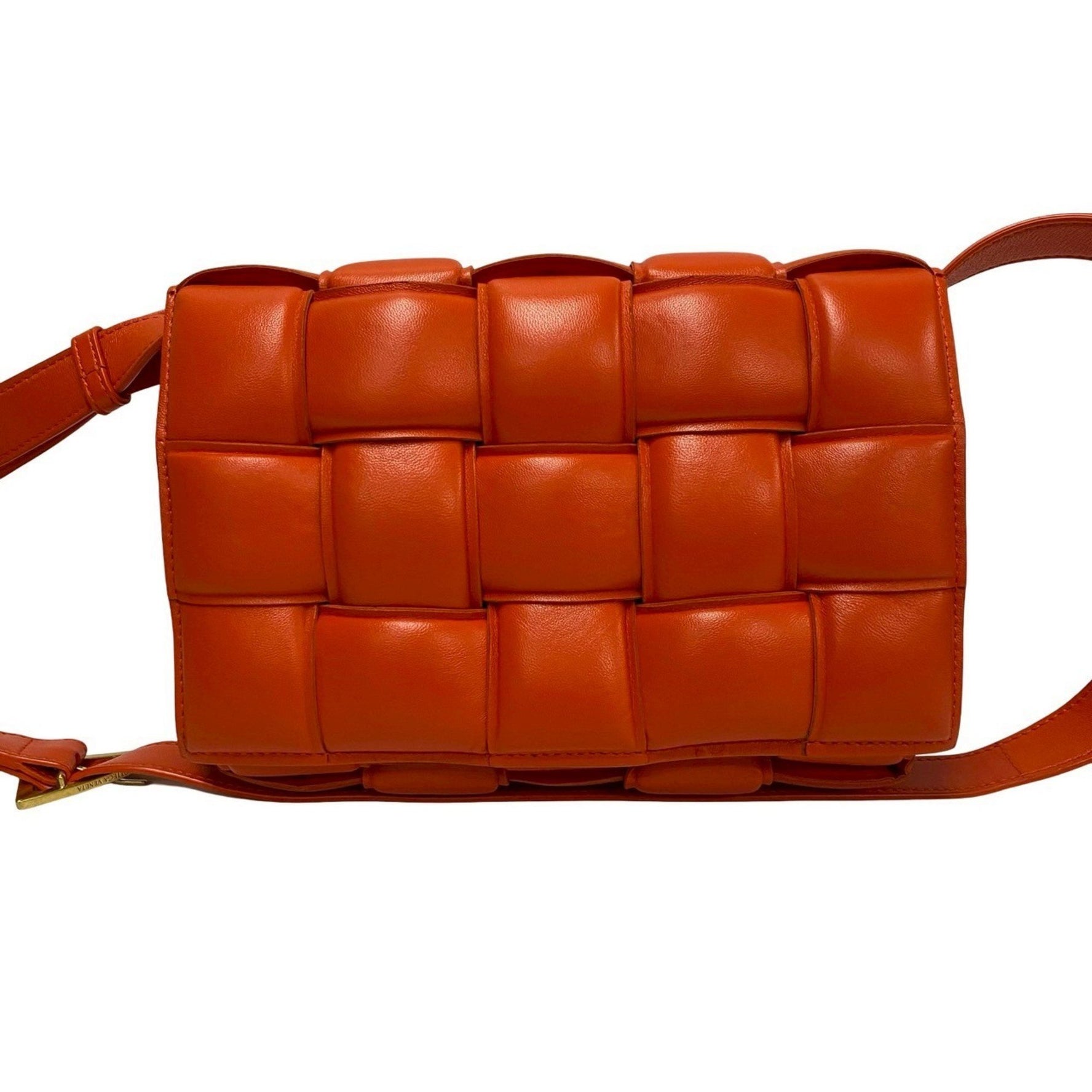 BOTTEGA VENETA Padded Cassette Leather Shoulder Bag/Pochette in