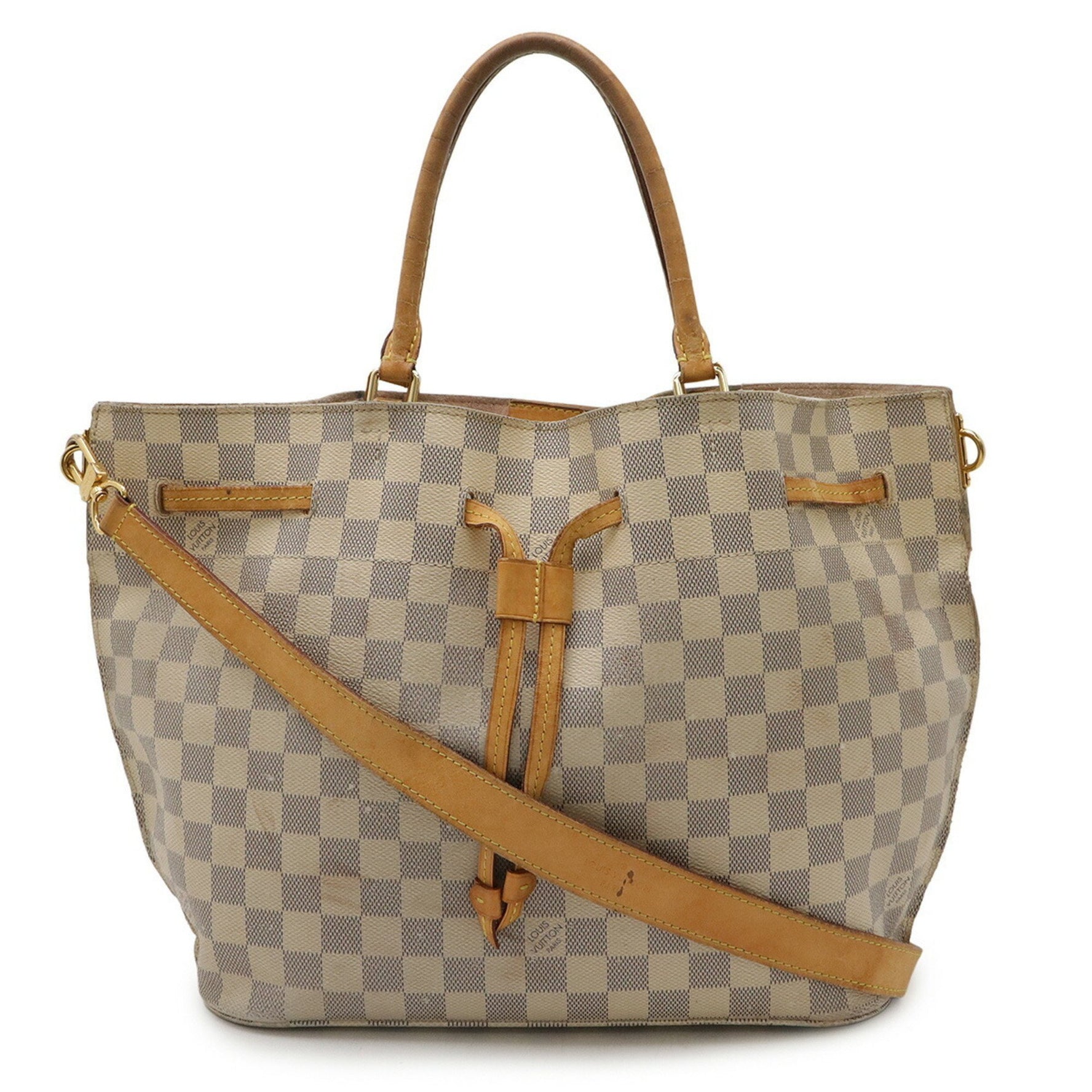 LOUIS VUITTON Damier Azur Girolata Handbag, Tote Bag, Shoulder Bag N41579