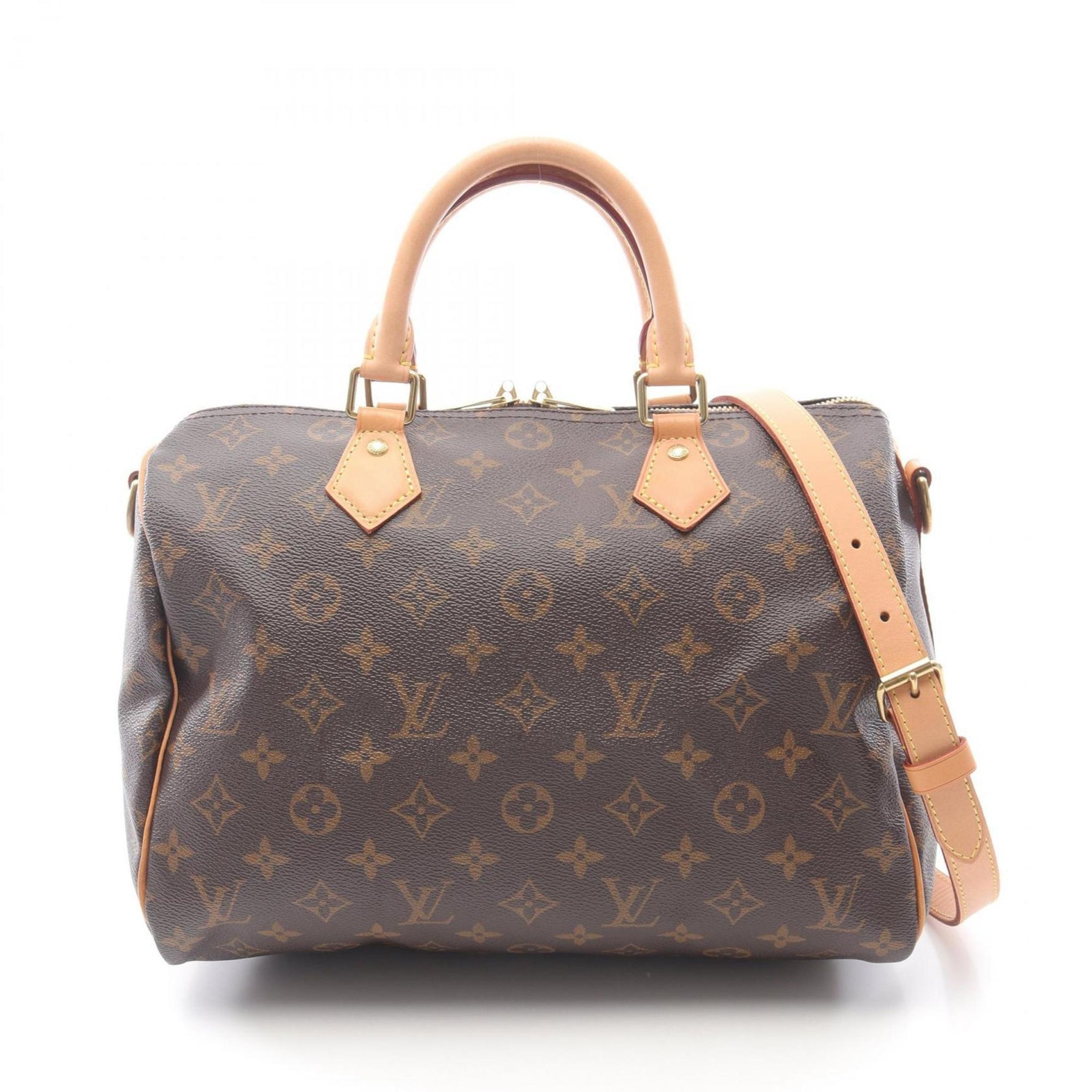 Louis Vuitton Speedy Bandouliere 30 Handbag, Coated Canvas and Leather, Monogram, Women's, Brown