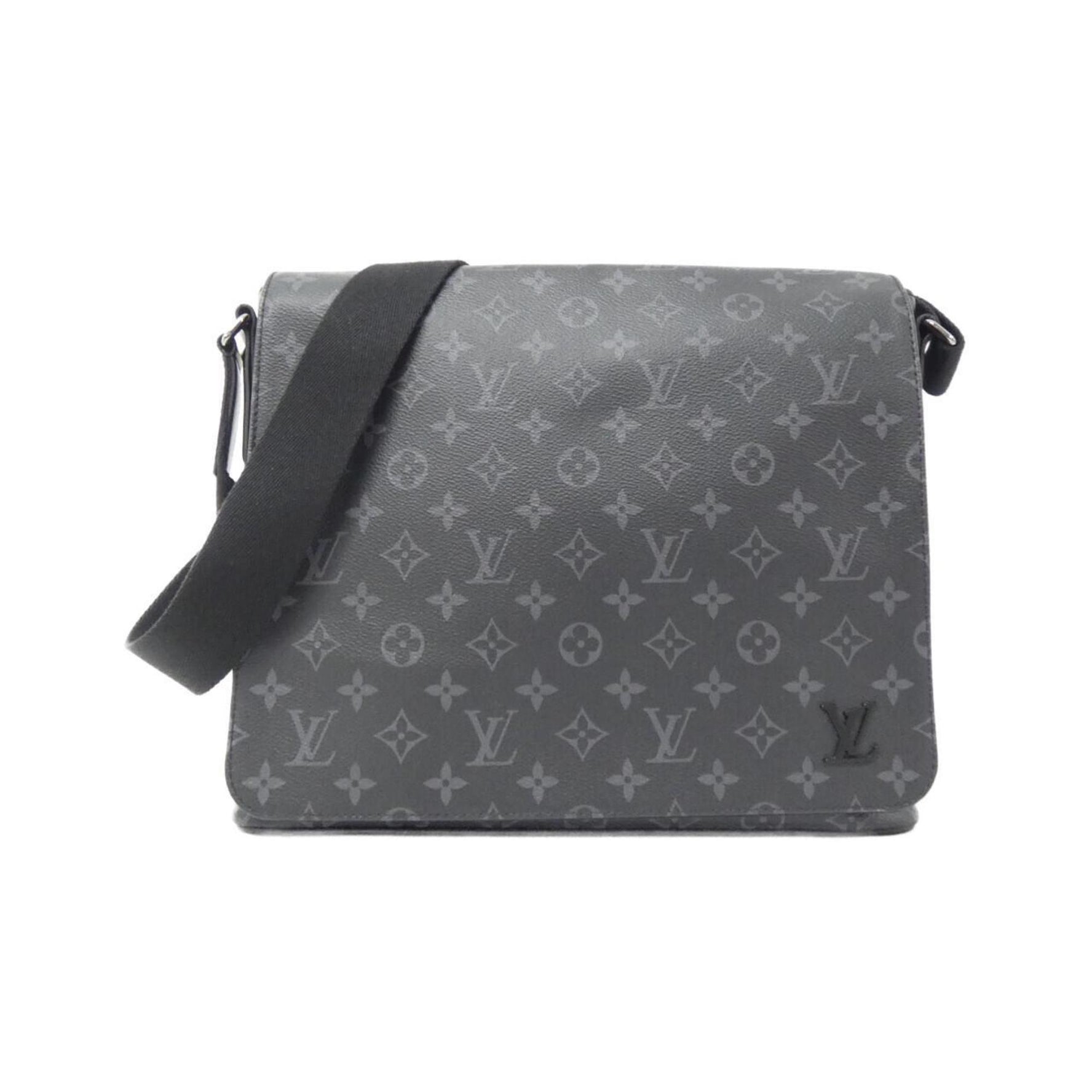 Louis Vuitton Monogram Eclipse District MM Shoulder Bag