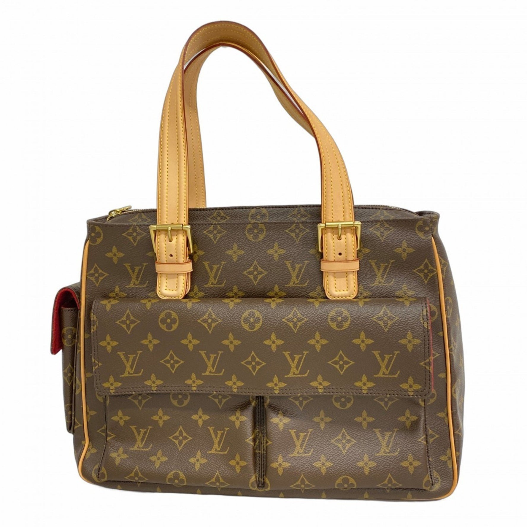 Louis Vuitton Monogram Multiplicite Tote Bag M51162 Brown Women's