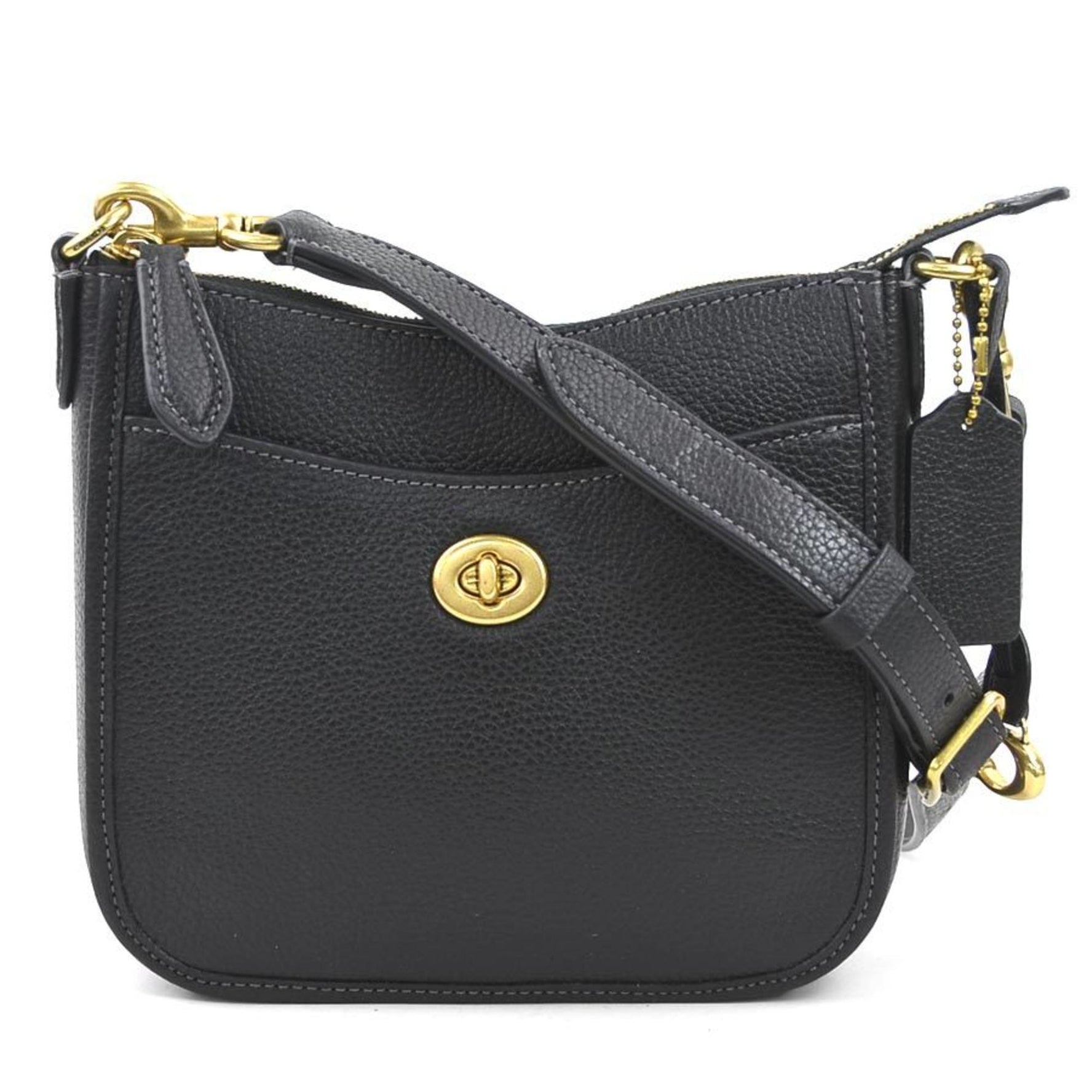 Coach COACH shoulder bag leather black ladies h30905k