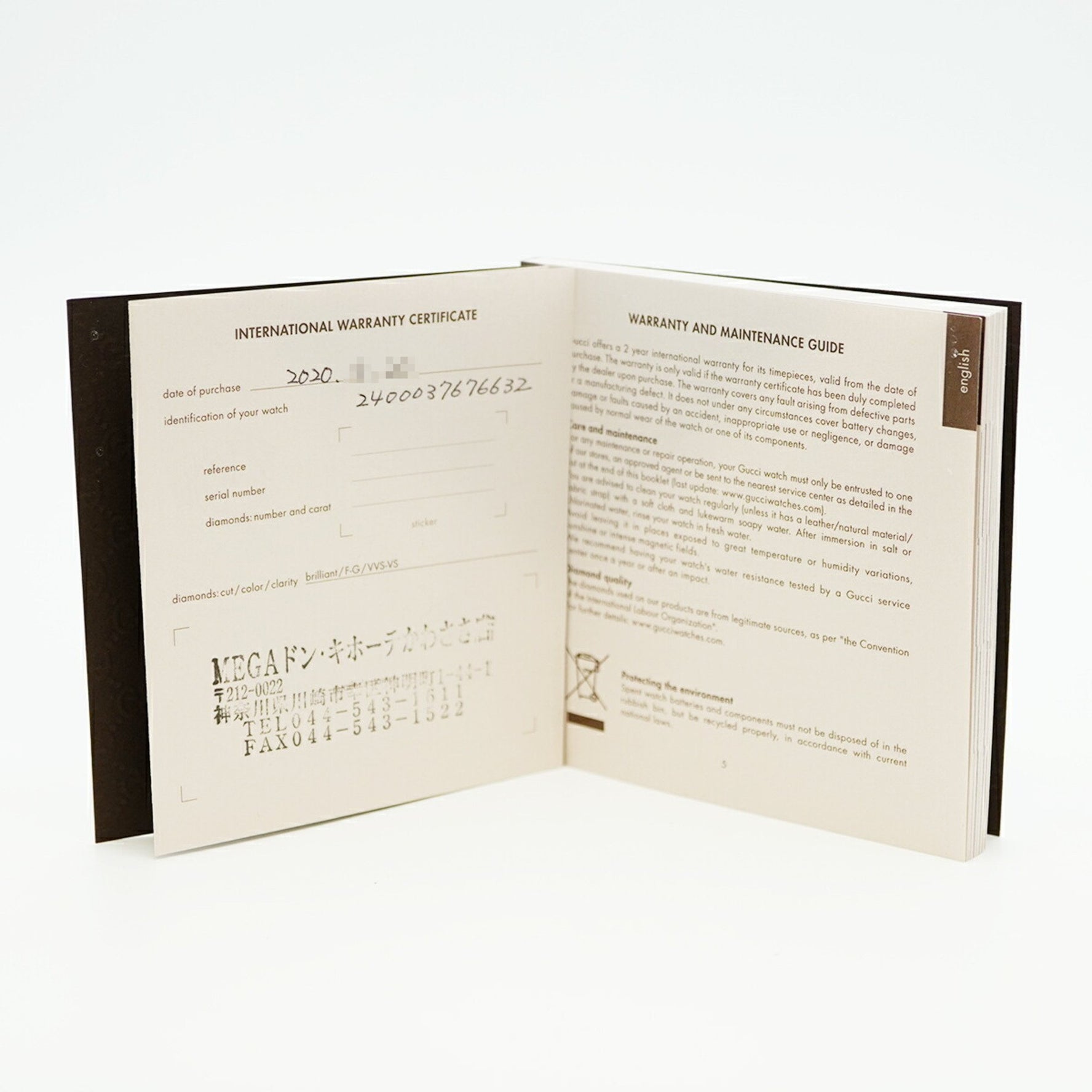 Gucci Dive 136.3 Black Dial Watch