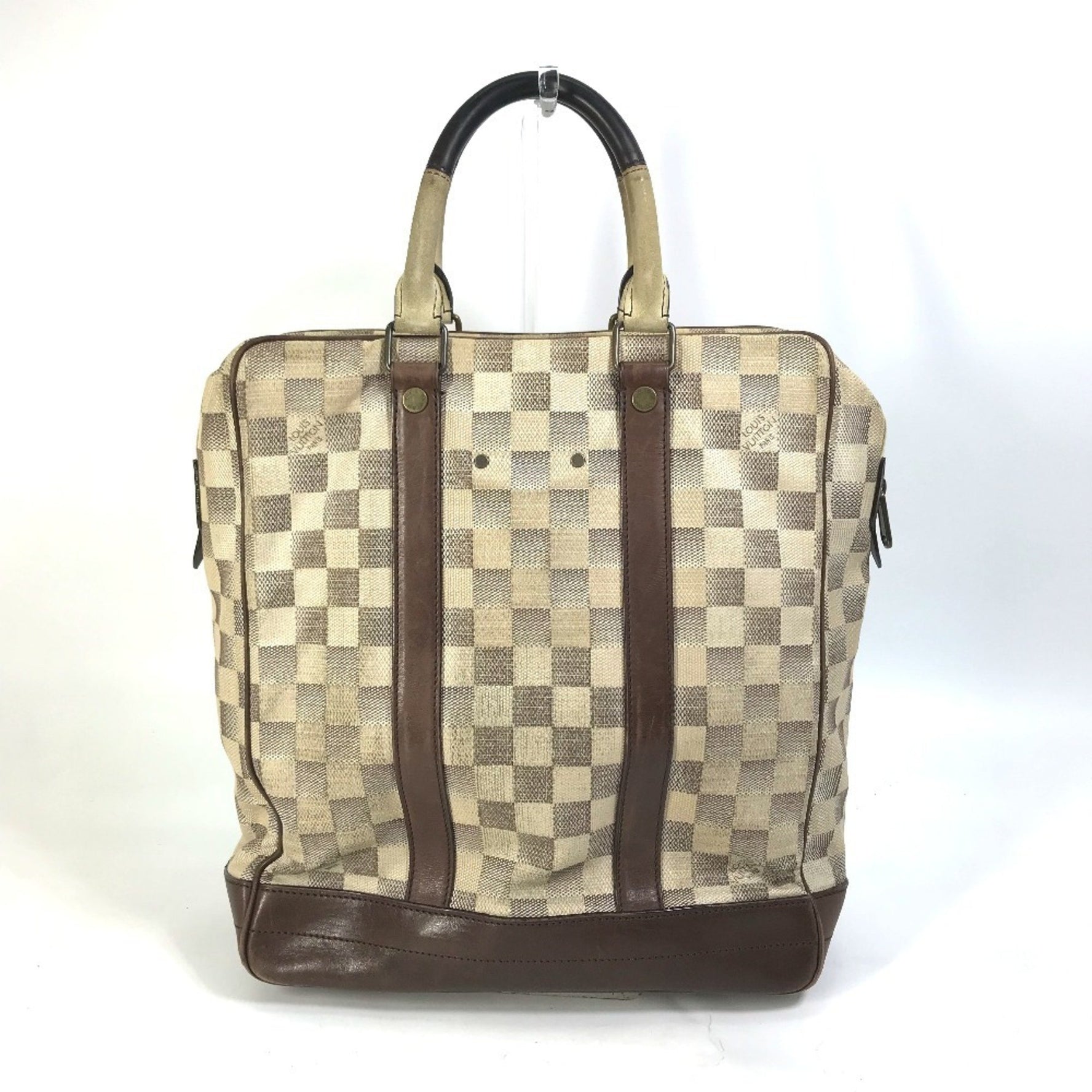 LOUIS VUITTON N48185 Damieren Cabas Shoulder Bag Tote Canvas Women's White