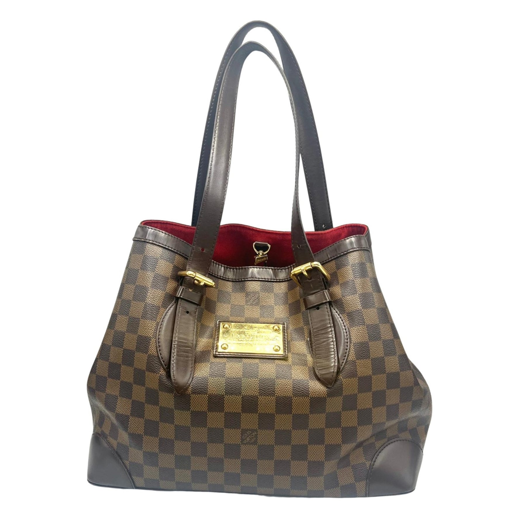 Louis Vuitton Hampstead MM Handbag Damier Canvas