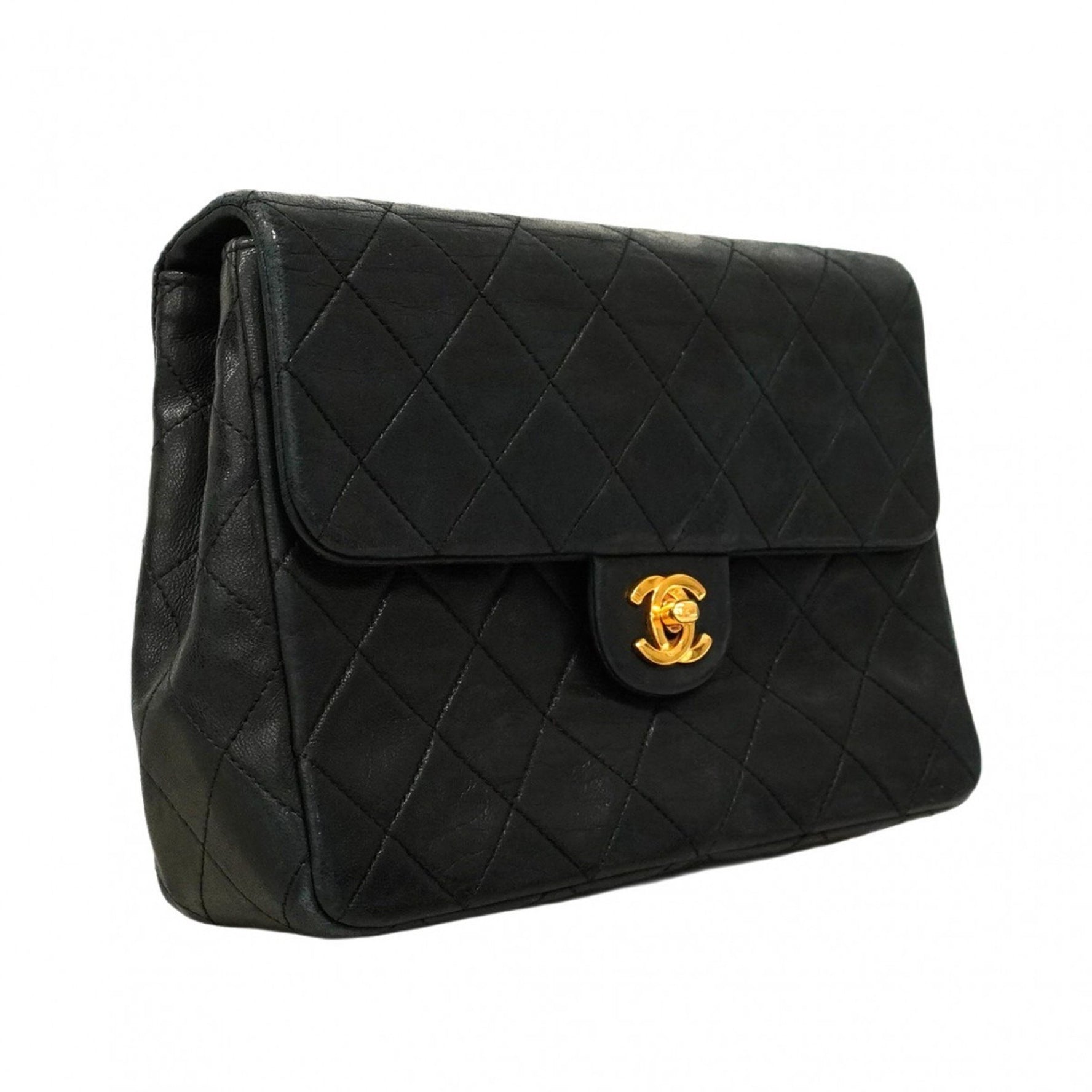 Chanel Matelasse Shoulder Bag with Chain Bag, Lambskin