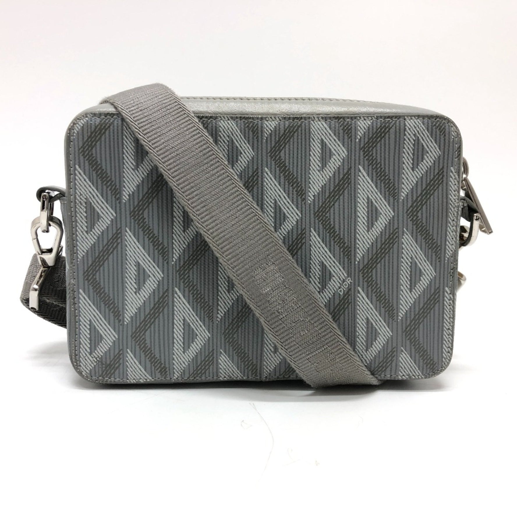 Christian Dior Pochette bag shawl Crossbody Shoulder Bag SilverHardware