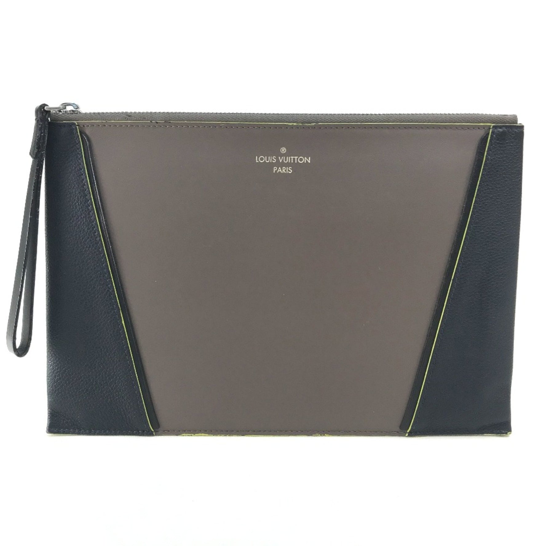 Louis Vuitton Bag List with Strap Clutch bag Based /Navy