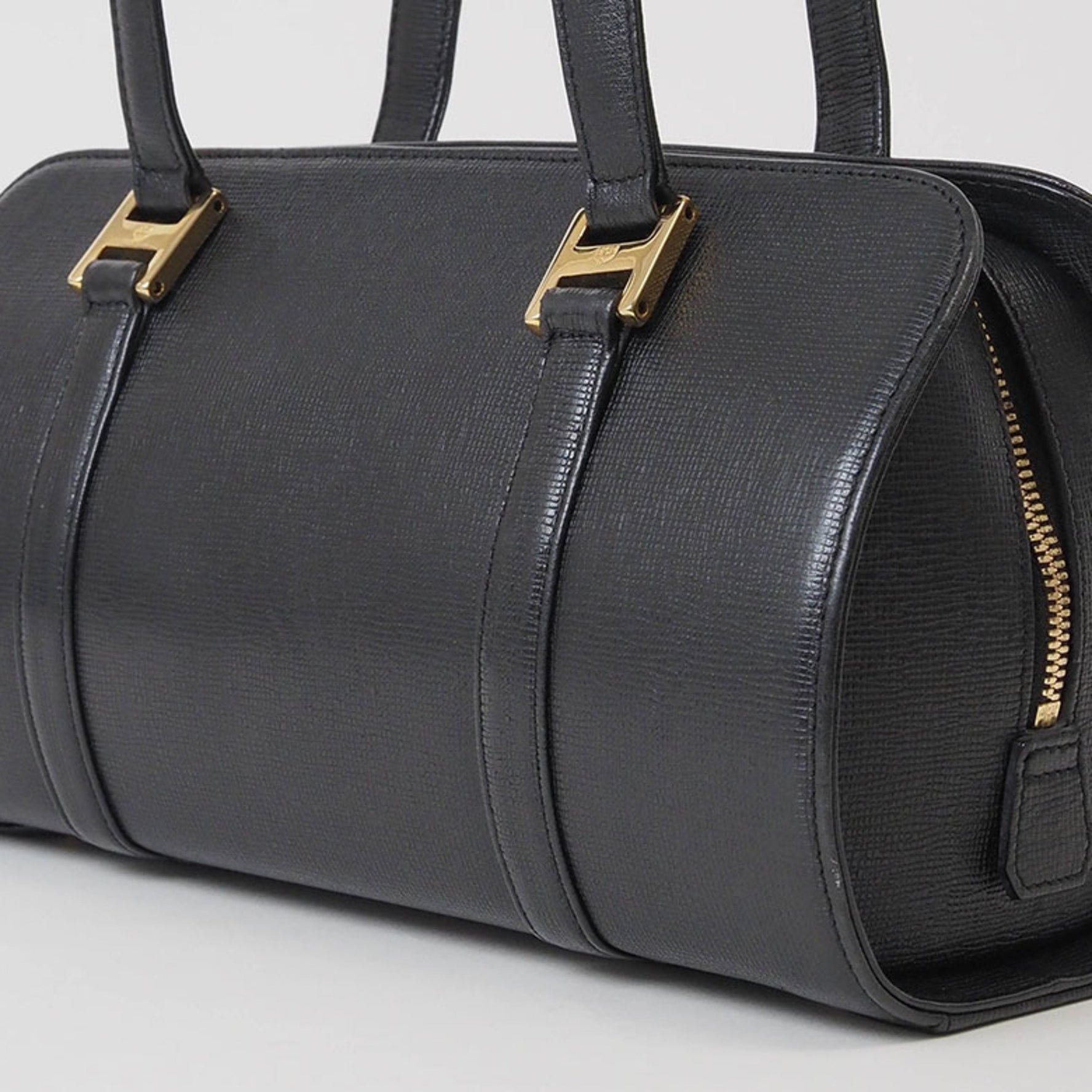 MCM Handbag Leather Cylindrical