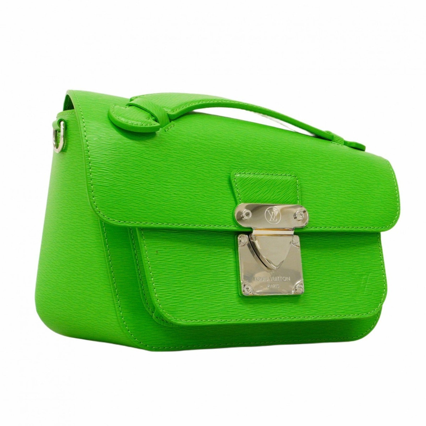 Louis Vuitton Epi Monsour Distorted Shoulder Bag M23173 Green Men's/Women's P1150650