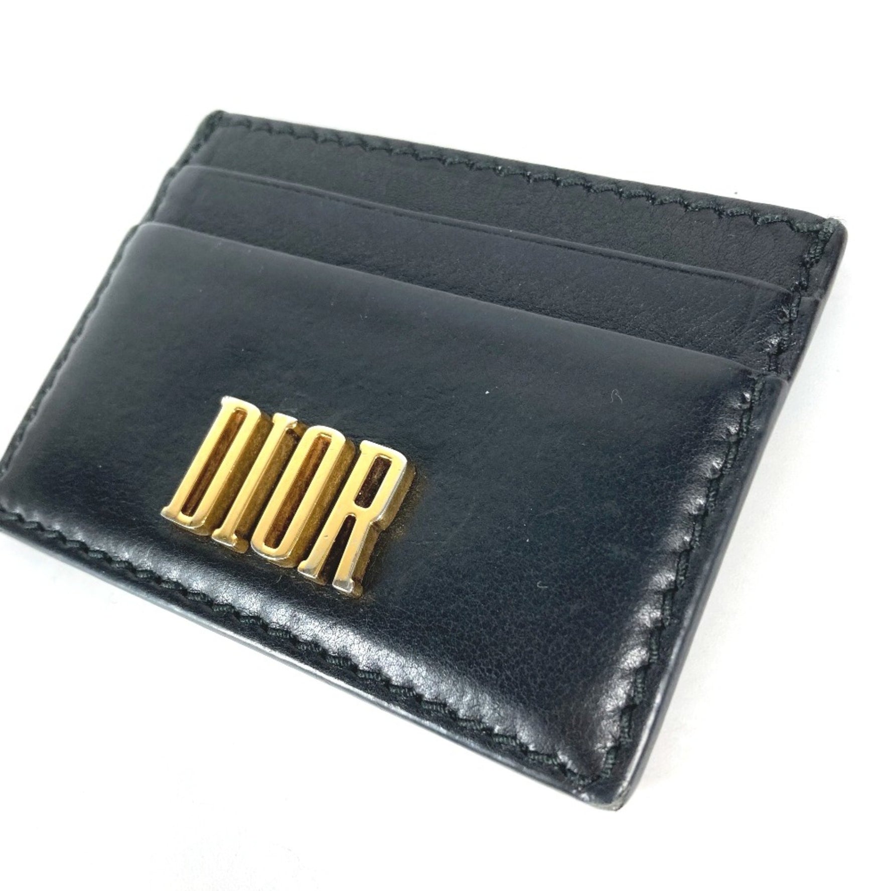 Christian Dior Pass case Business Card Holder Card Case