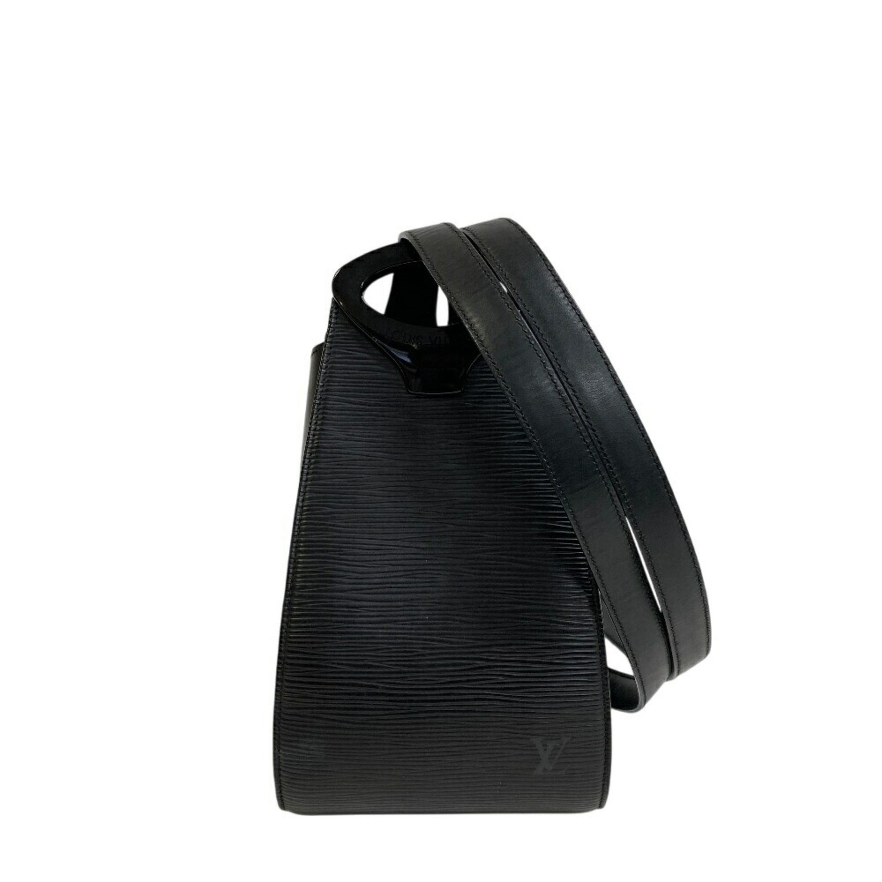 LOUIS VUITTON M52392 Minuit Epi Shoulder Bag, Women's, Black