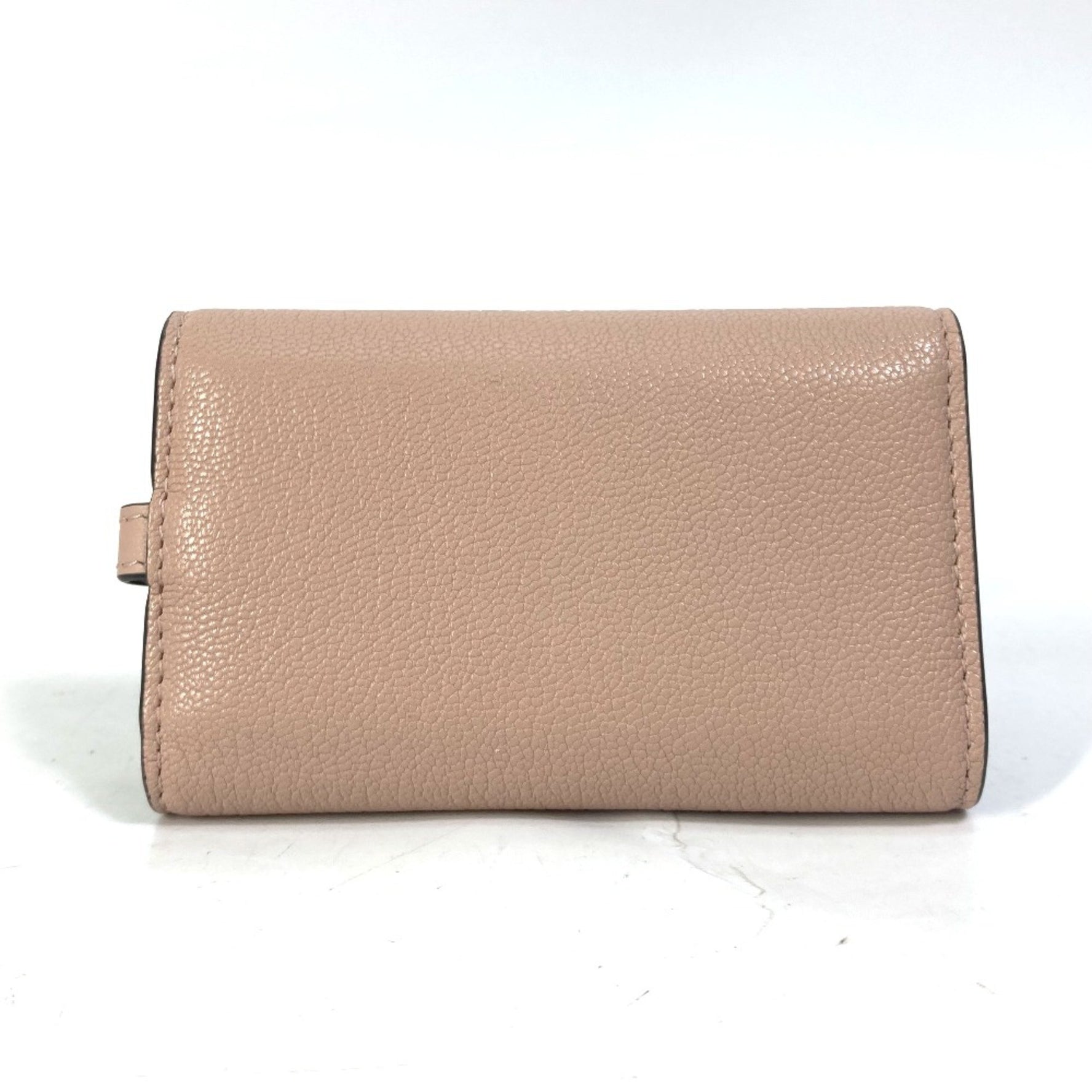 Christian Dior saddle key key ring Key Case Gold