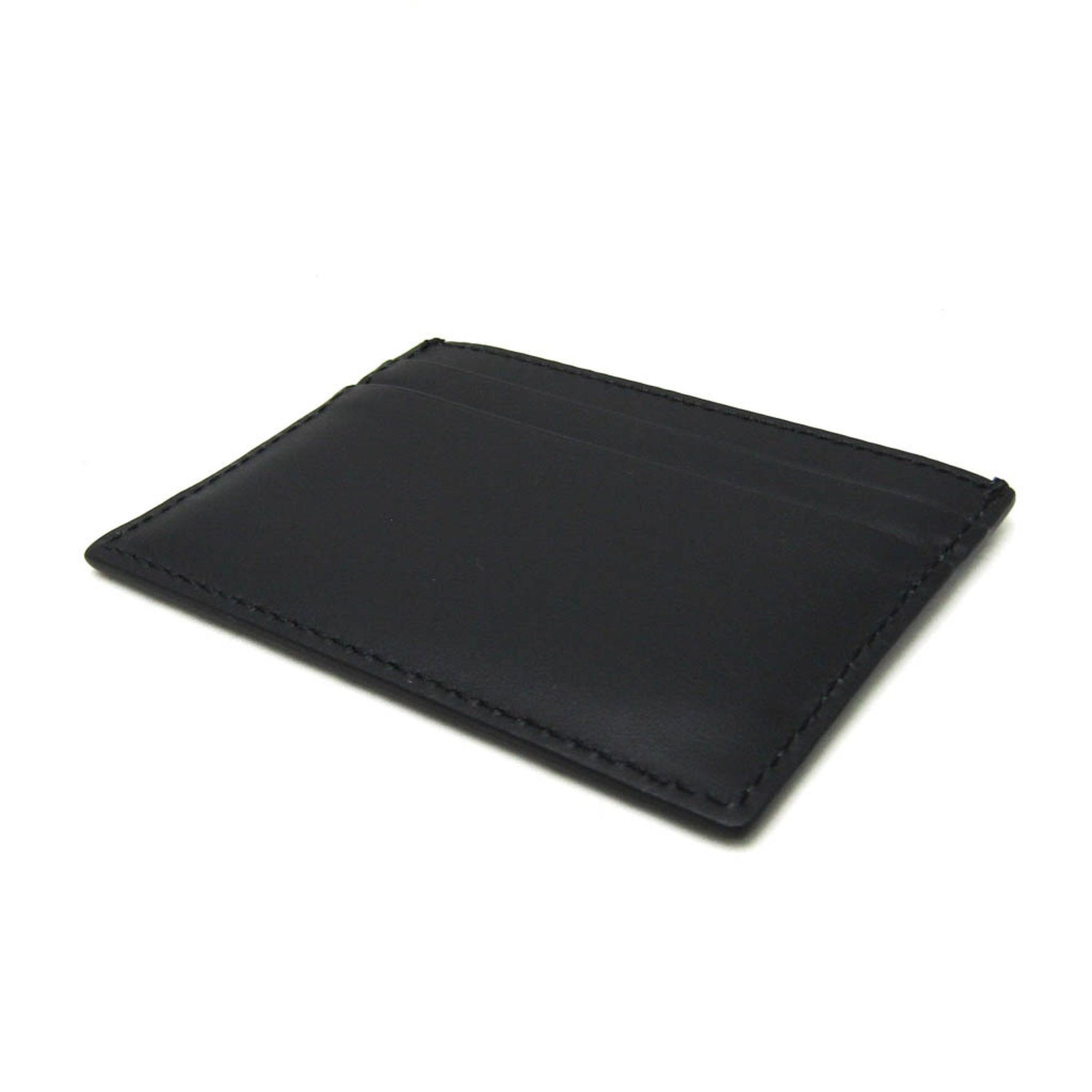 Burberry Leather Card Case Black
