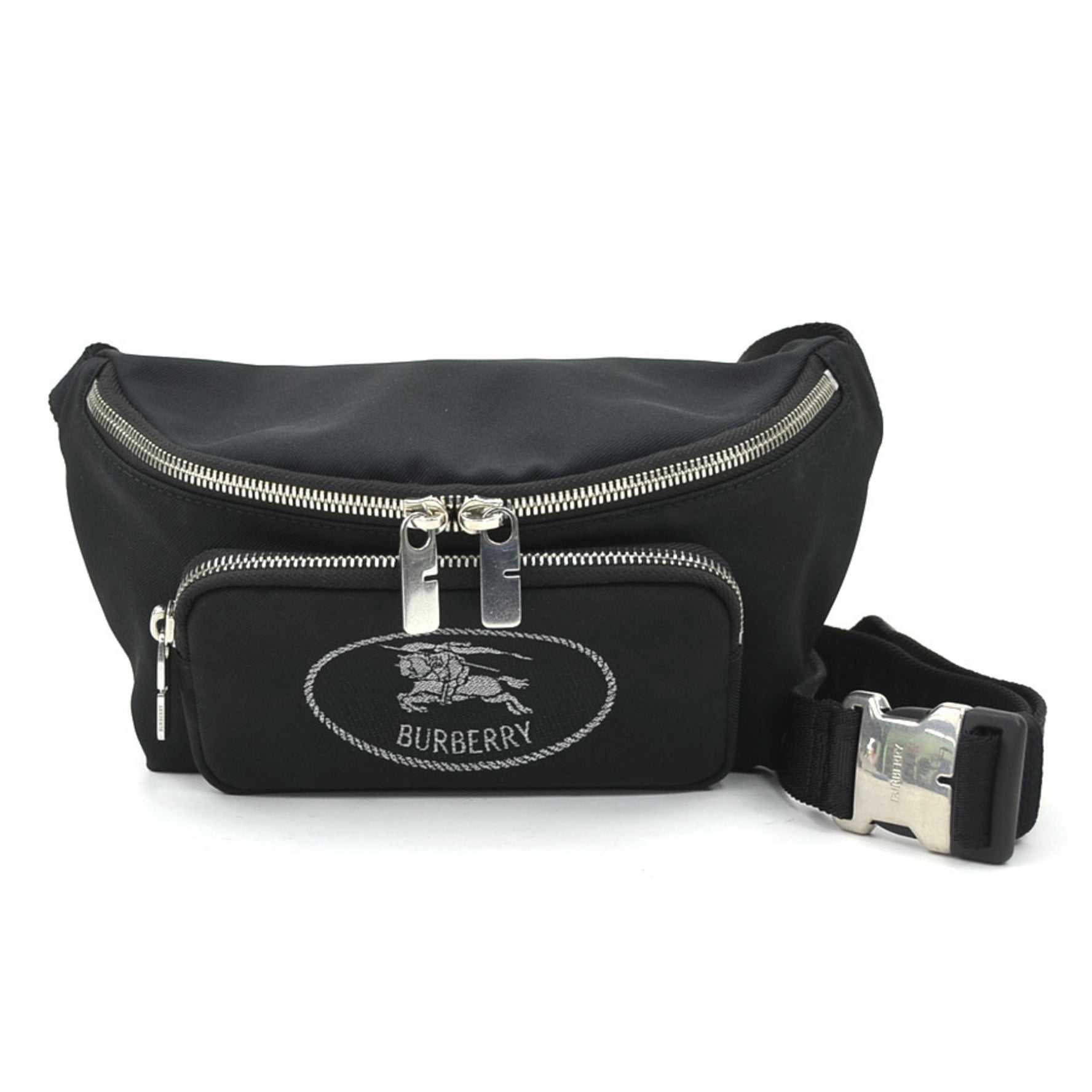 Burberry Waist Bag, Nylon Canvas, Men's/Women's