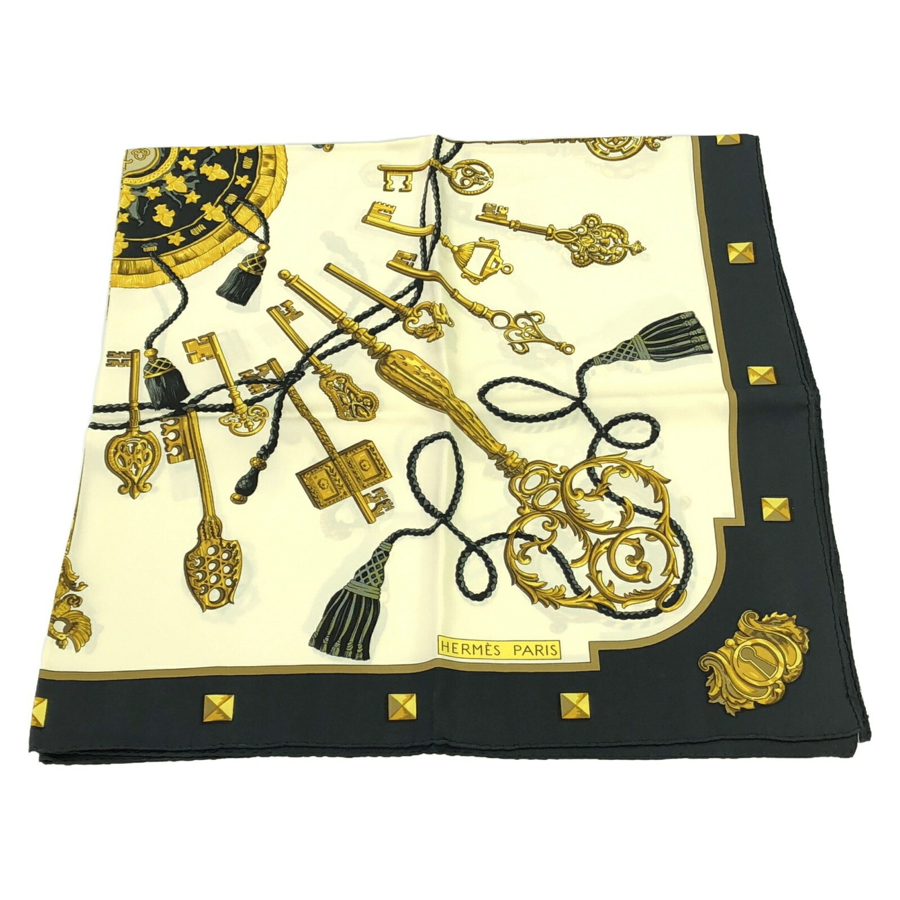 Hermes HERMES Carré 90 Scarf Silk Women's Pink