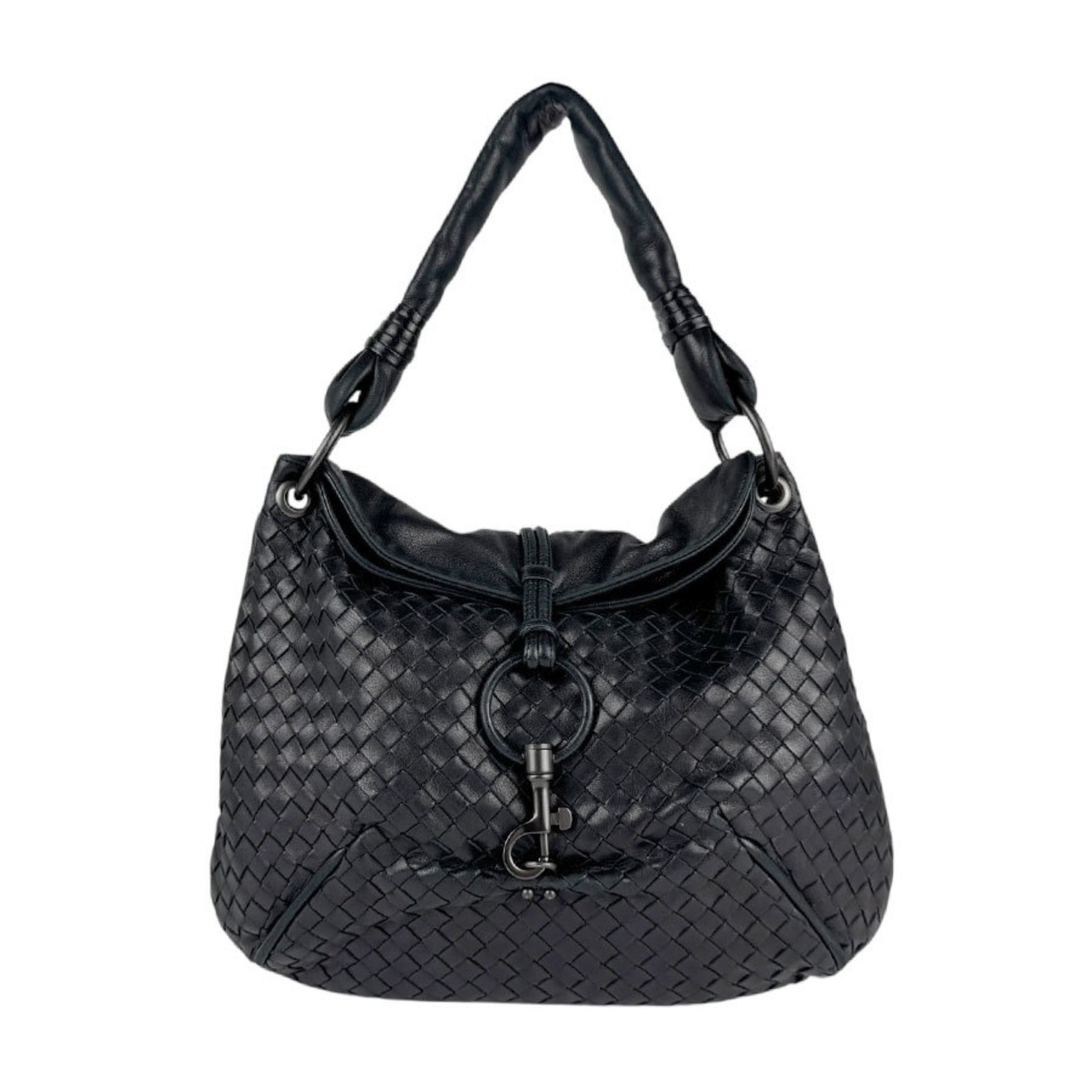 Bottega Veneta Intrecciato Leather Shoulder Bag