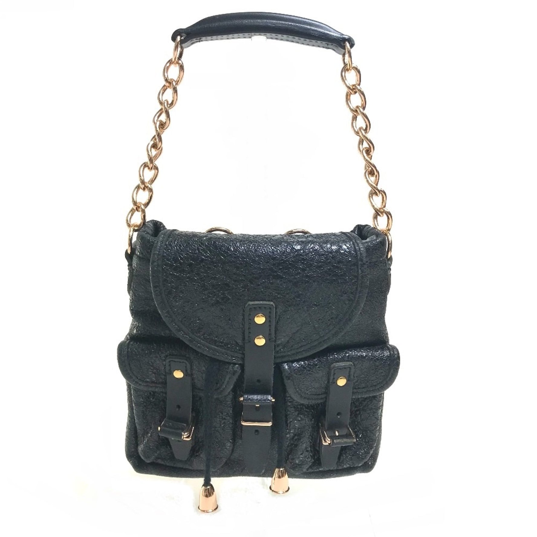 Balenciaga One handle bag mini bag Hand Bag Black