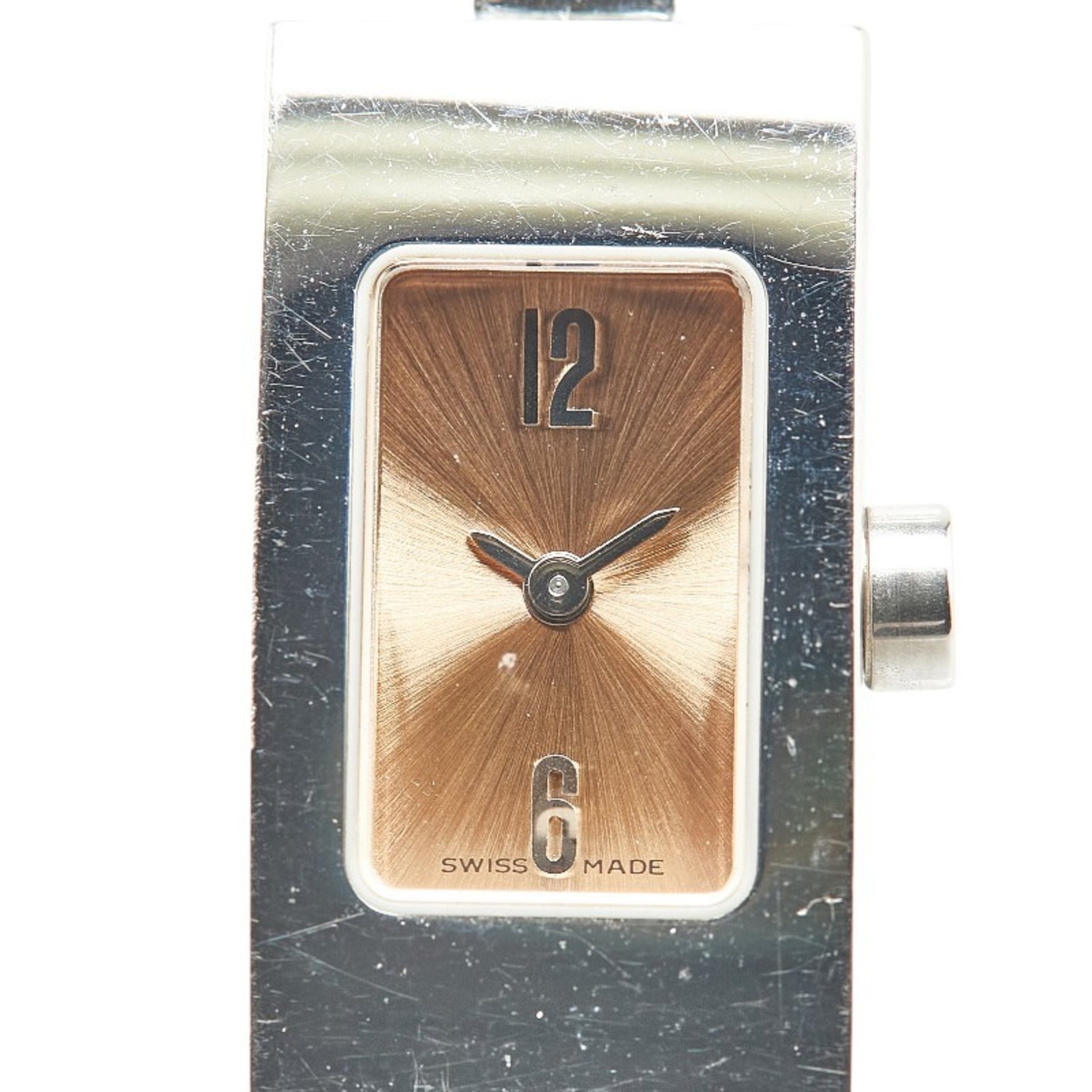Fendi Watch Quartz Gold Dial Stainless Steel
