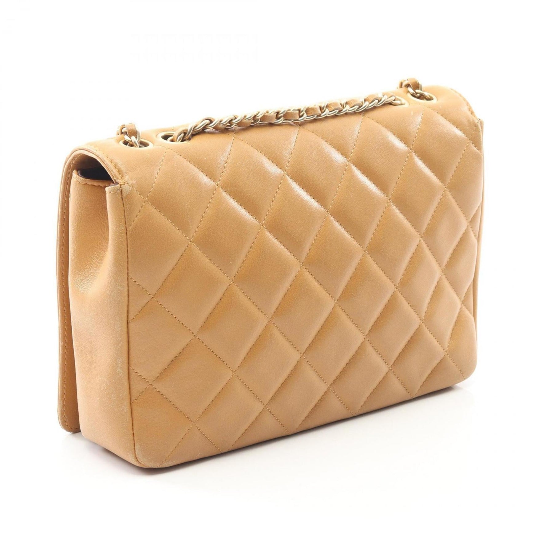 CHANEL Matelasse Shoulder Bag, Lambskin Leather