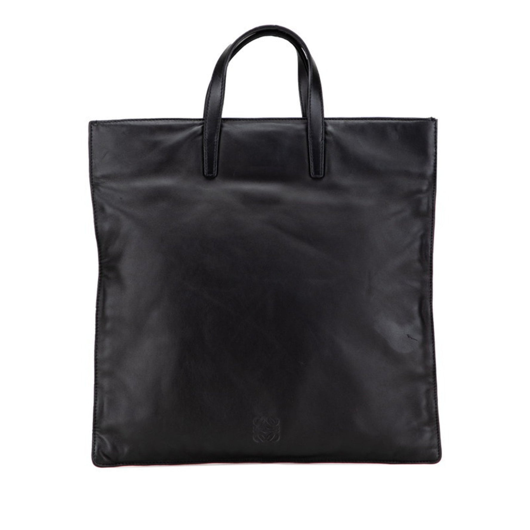 LOEWE Anagram Handbag Tote Bag Leather
