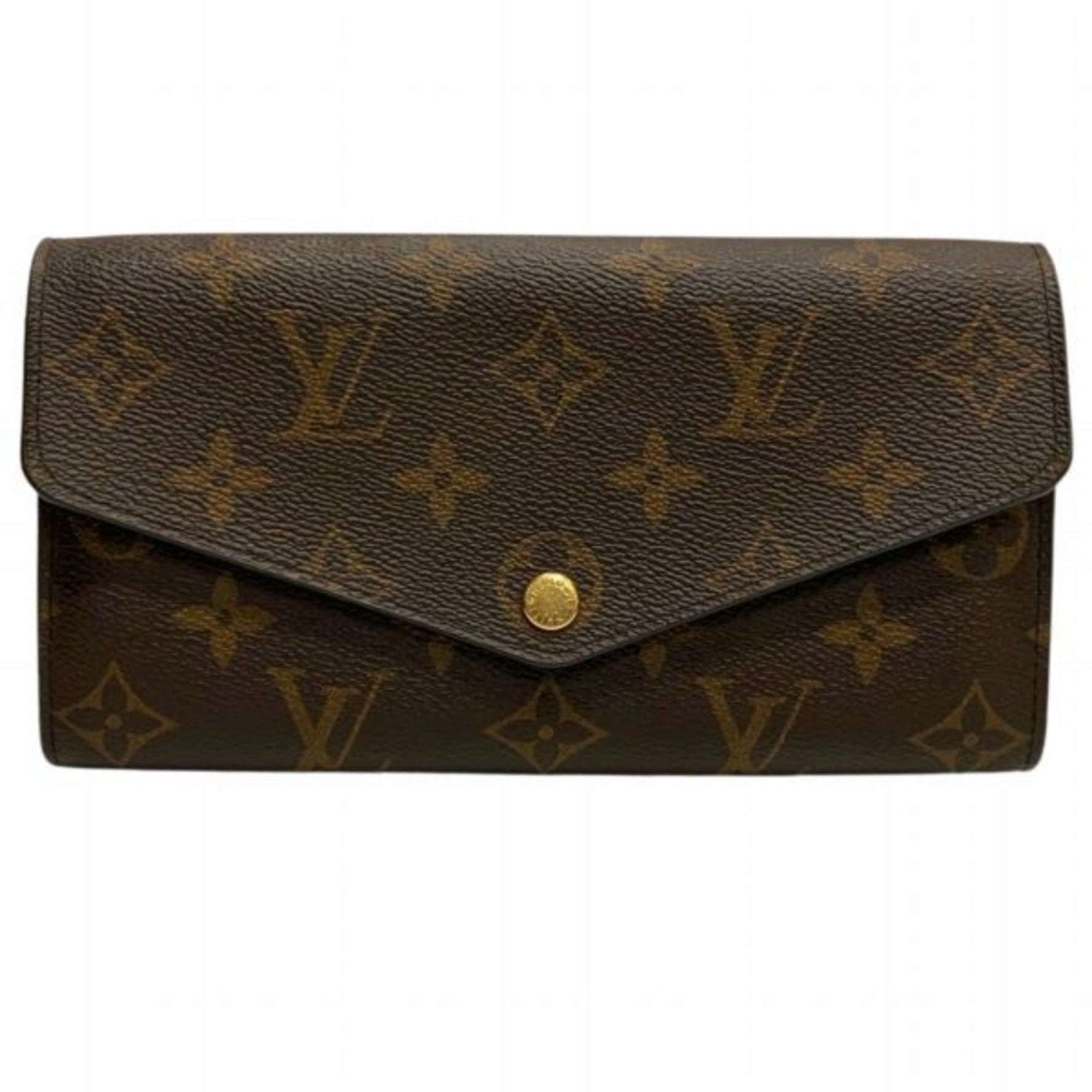 Louis Vuitton Monogram Portefeuille Sarah M60531 Long Wallet for Men and Women