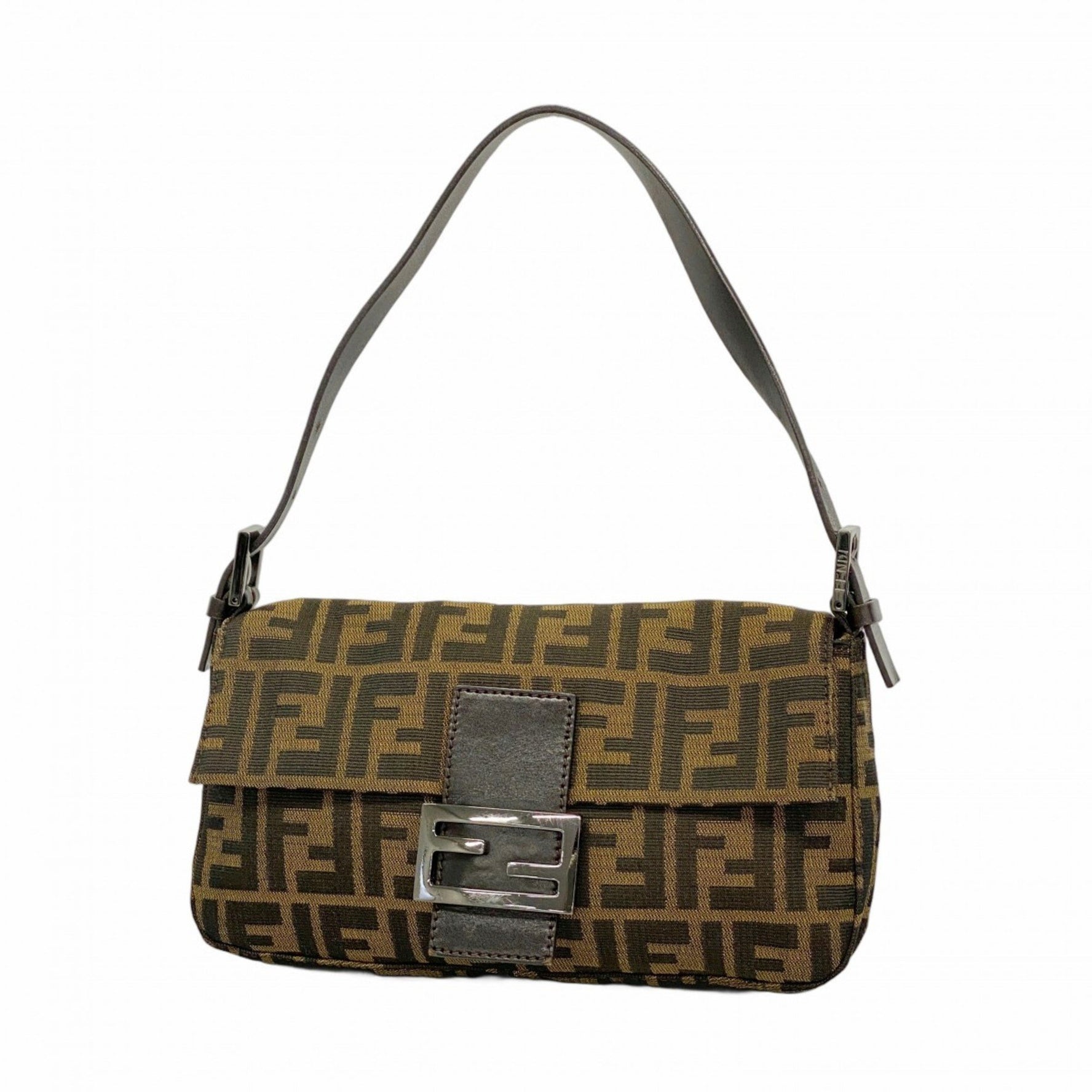 Fendi Zucca Mamma Bucket handbag in nylon canvas
